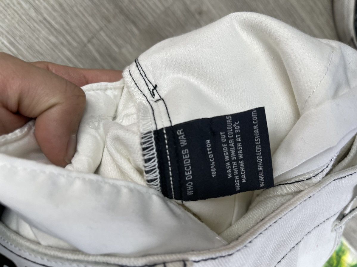 Who Decides War Who Decides War “bridgetown” jeans (white) Size US 30 / EU 46 - 3 Thumbnail