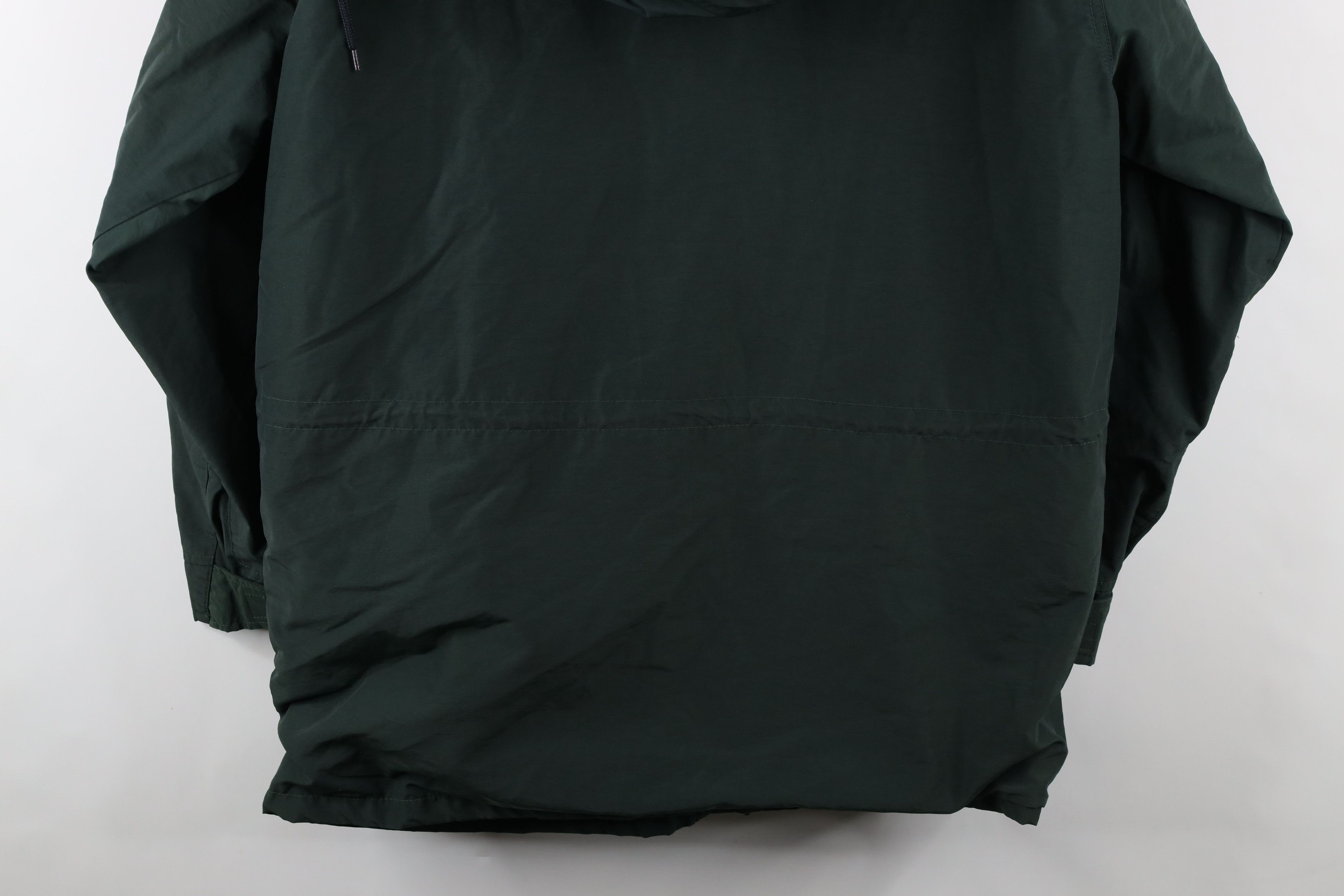 Vintage × Woolrich Woolen Mills Vintage 90s Woolrich Spell Out Wool Line Hooded Parka Jacket Size US L / EU 52-54 / 3 - 16 Thumbnail