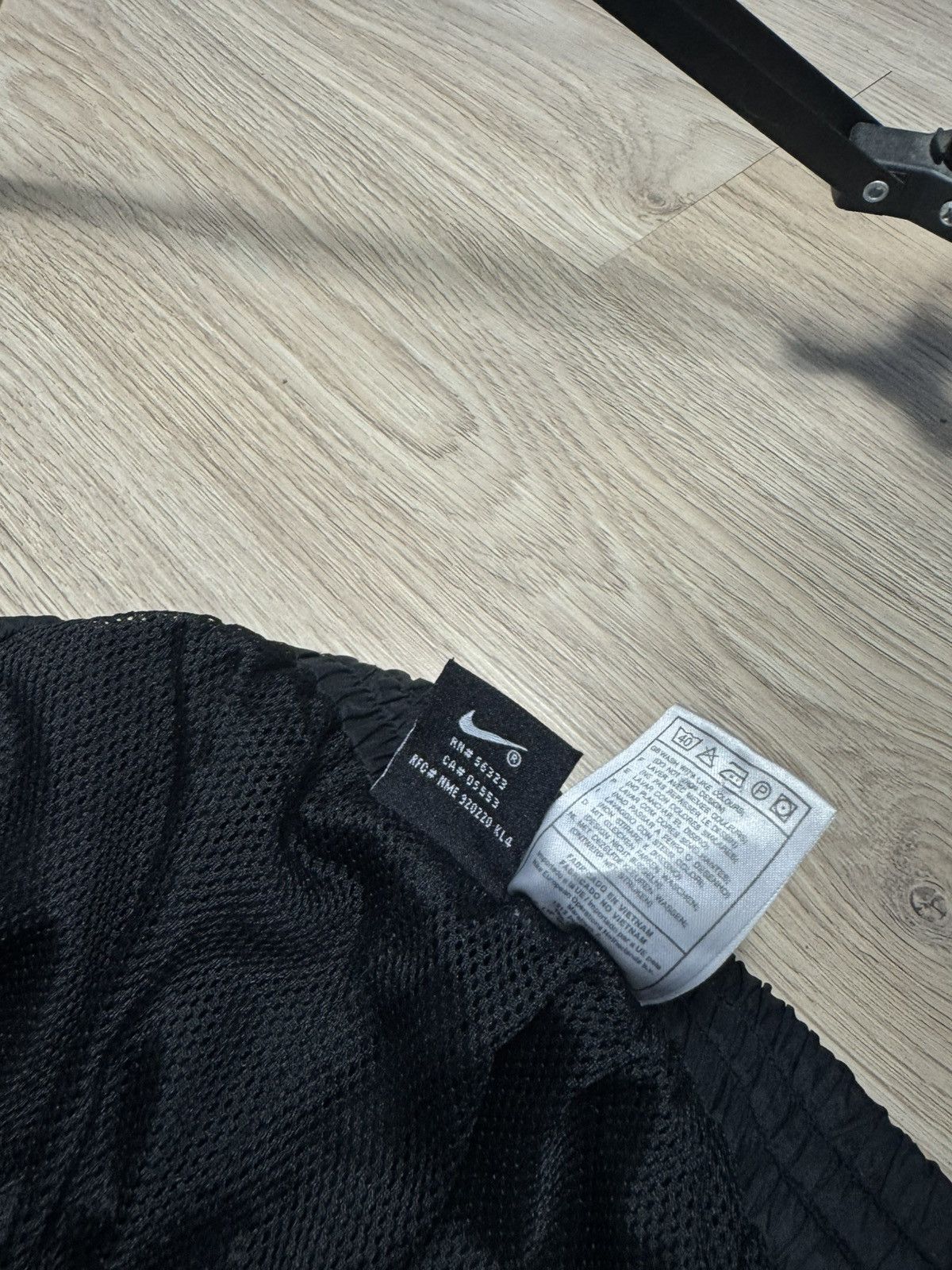 Nike 00s Nike Vintage Usa Black Baggy Rap Oversized y2k Pants Size US 36 / EU 52 - 5 Thumbnail
