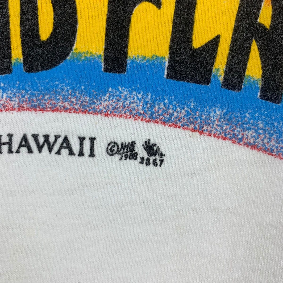 Hanes Vintage 1988 HAWAII ISLAND FLAVOR Illustration Beach Size US M / EU 48-50 / 2 - 4 Thumbnail