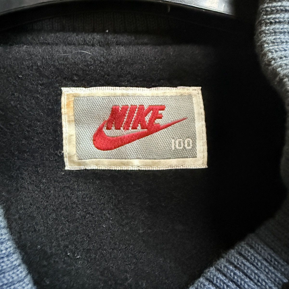 Nike Vintage Nike Air 90s Varsity wool material Size US XL / EU 56 / 4 - 3 Thumbnail