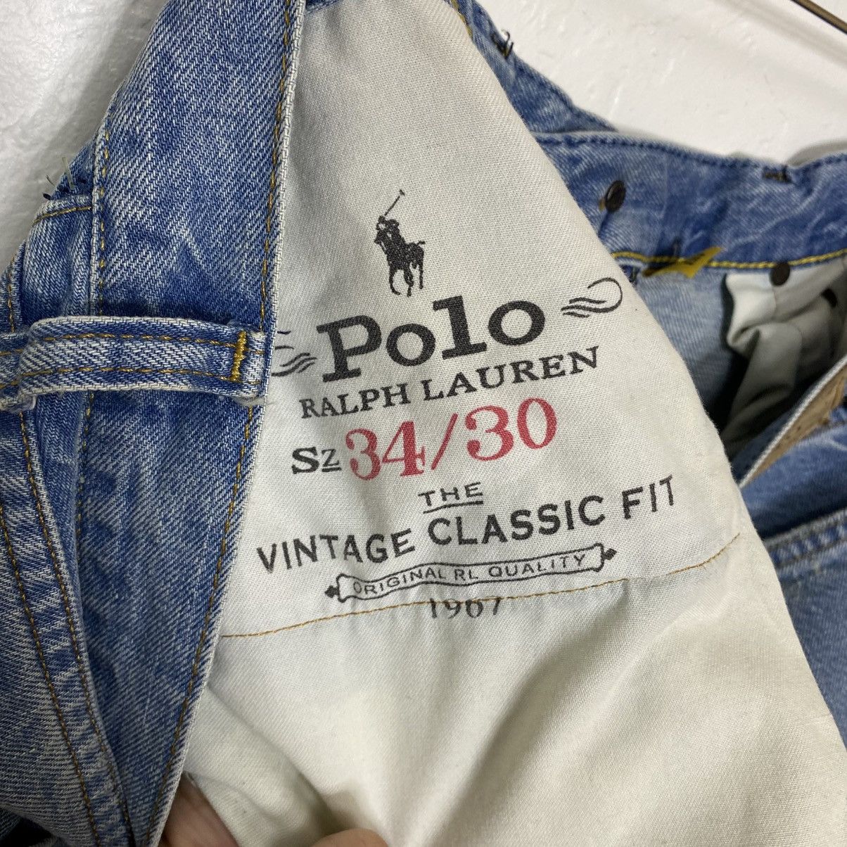 Polo Ralph Lauren Poloralphlauren Blue denim jeans Size US 34 / EU 50 - 4 Thumbnail