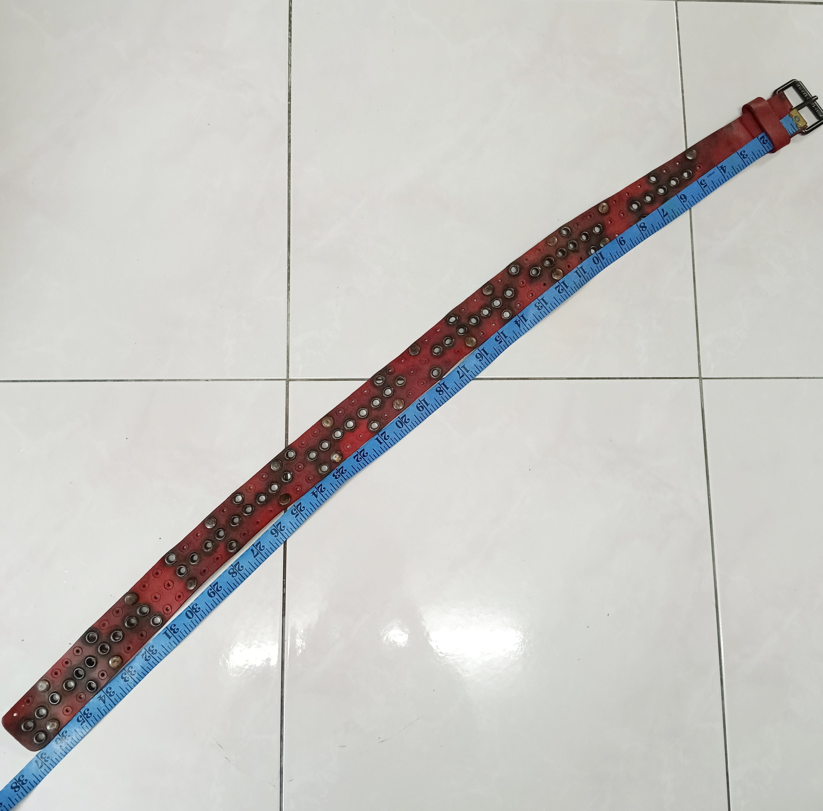 Diesel × Leather DIESEL LEATHER STUDDED BELT Size ONE SIZE - 9 Thumbnail