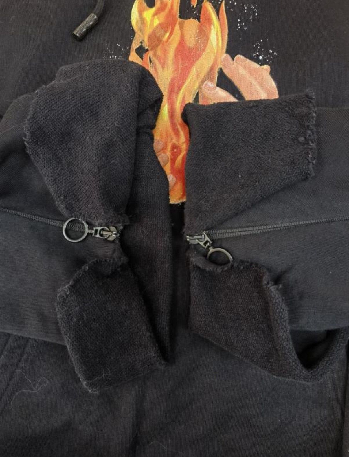 Off-White Off-White Diag Fire Back Zip Sweatshirt Size US M / EU 48-50 / 2 - 5 Thumbnail