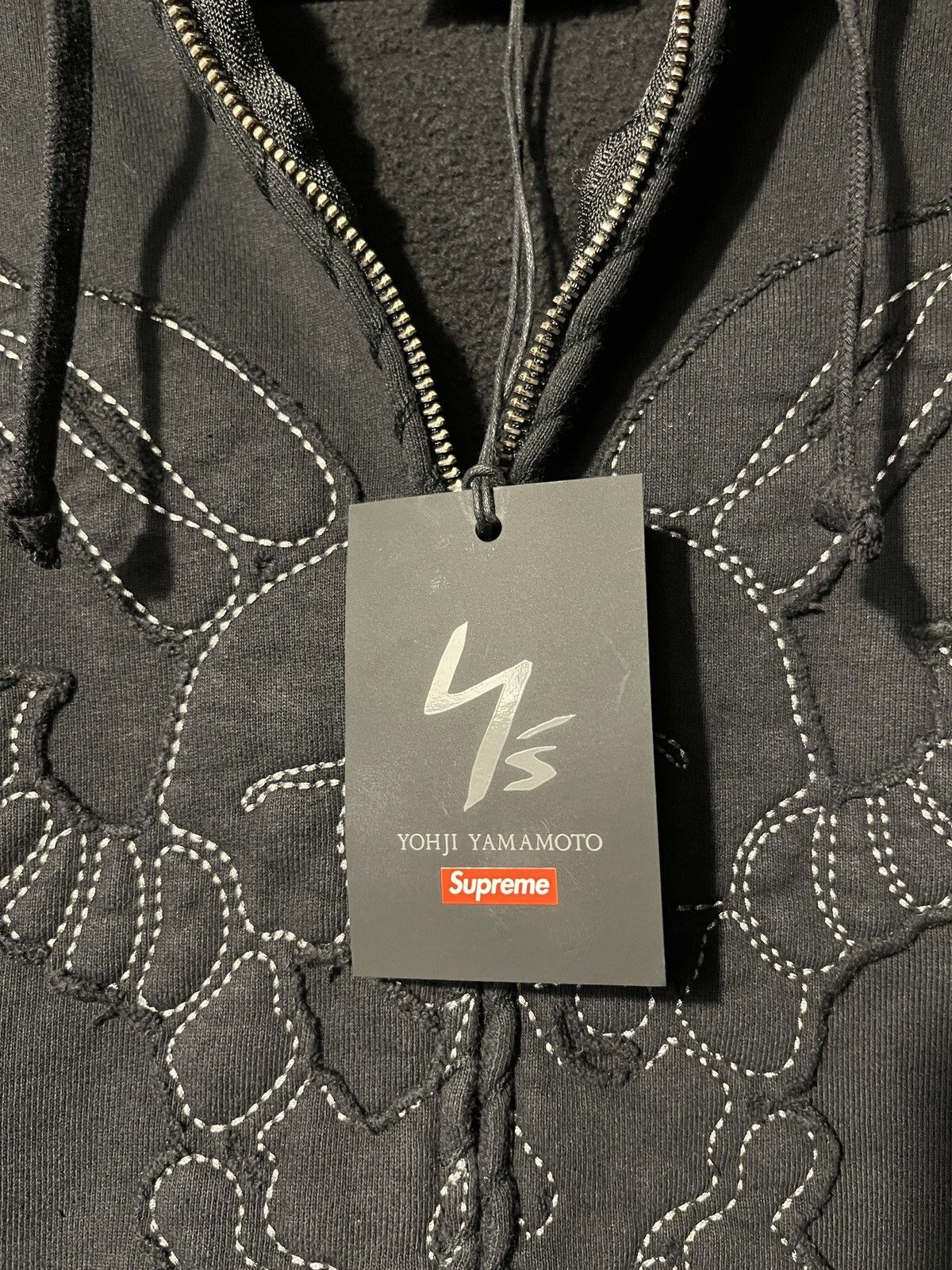 Yohji Yamamoto Supreme x Y’s Zip Up Hoodie Size US M / EU 48-50 / 2 - 10 Thumbnail