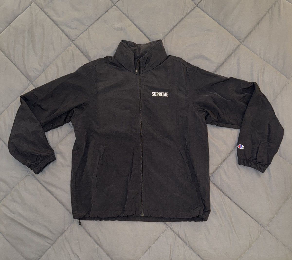 Champion × Supreme Supreme x Champion Track Jacket (black) Size US M / EU 48-50 / 2 - 1 Thumbnail