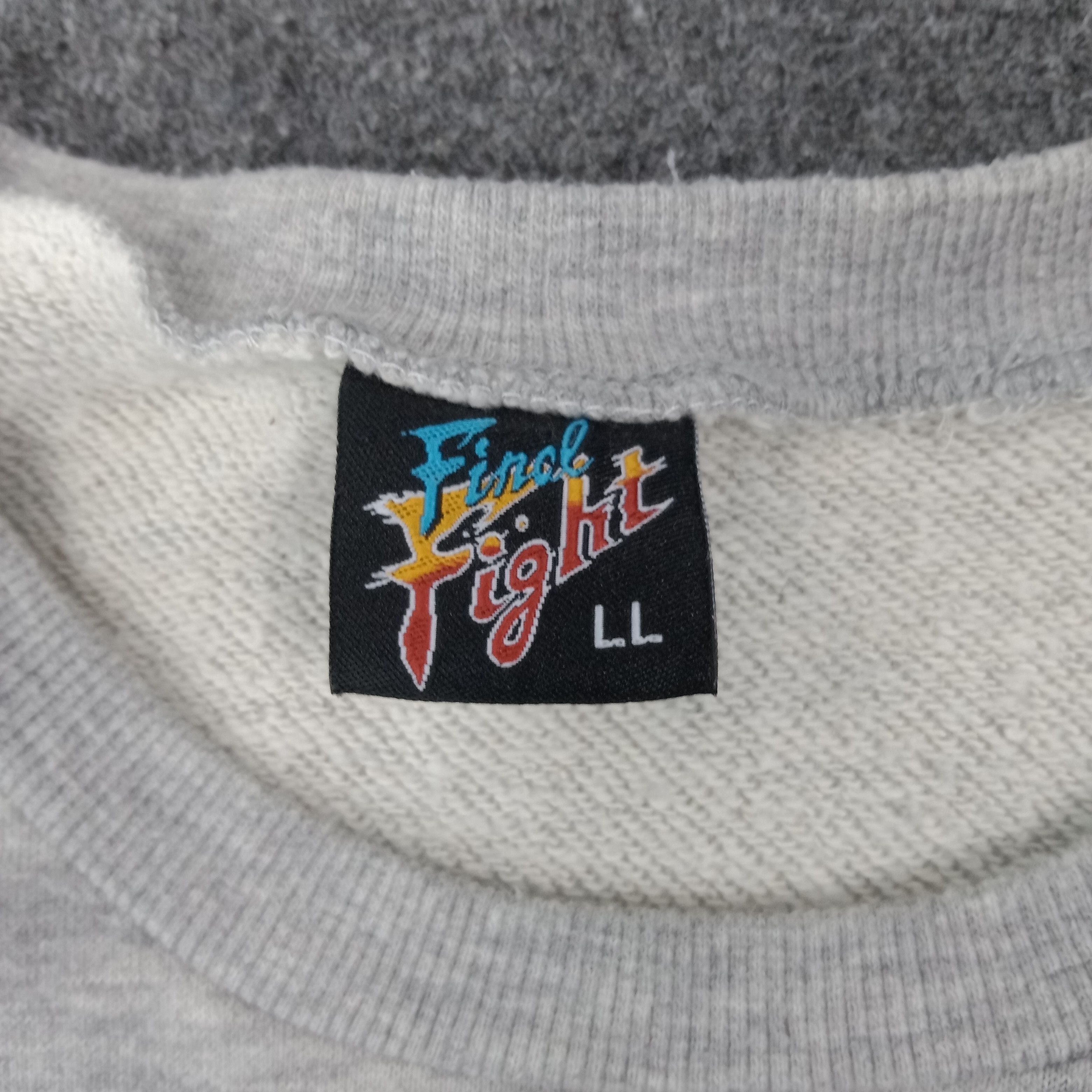 Japanese Brand Capcom Final Fight Arcade Game Sweatshirt C268N28 Size US M / EU 48-50 / 2 - 3 Thumbnail