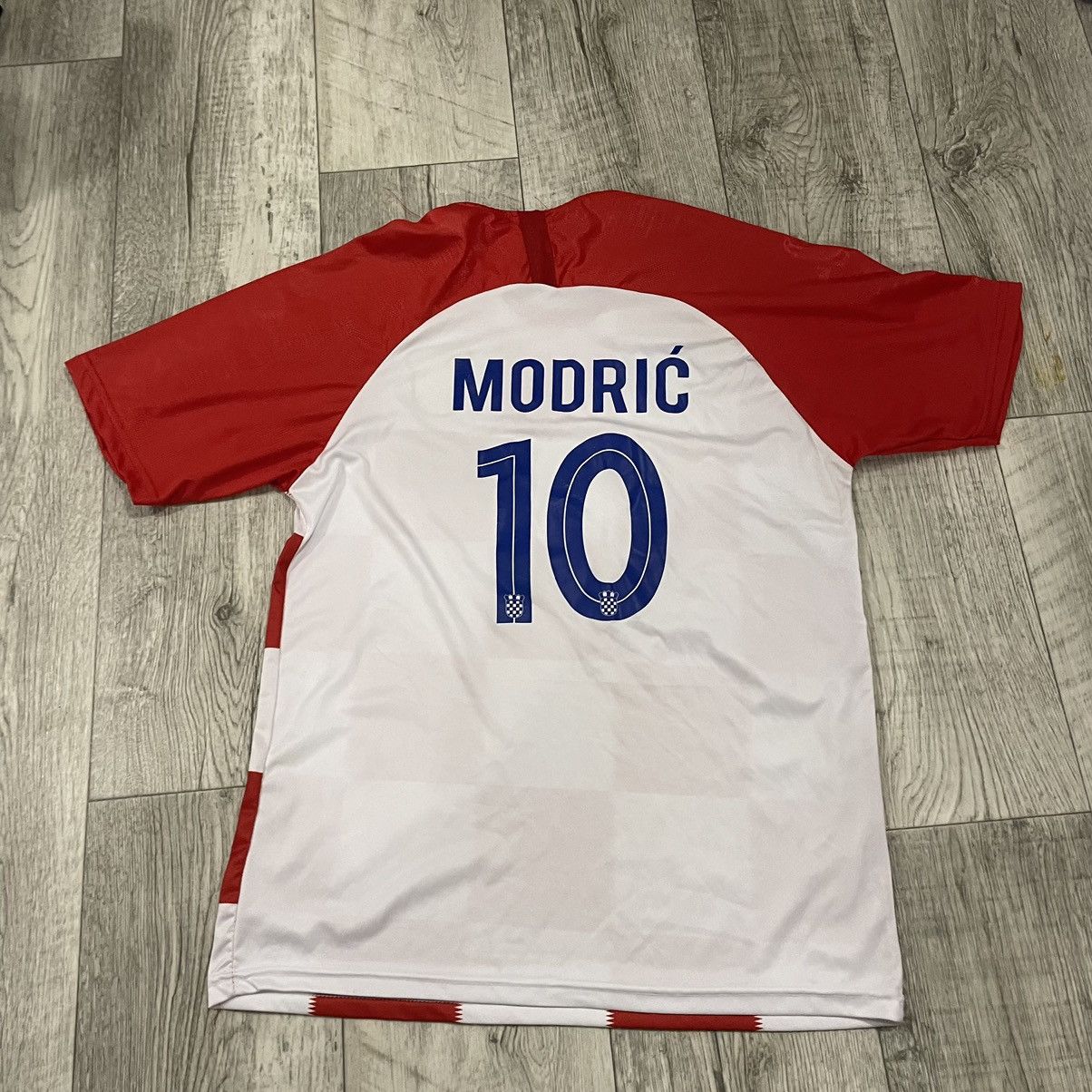 Other Croatia 2012 Modric #10 Away Jersey tee shirt horwatia Size US L / EU 52-54 / 3 - 2 Thumbnail