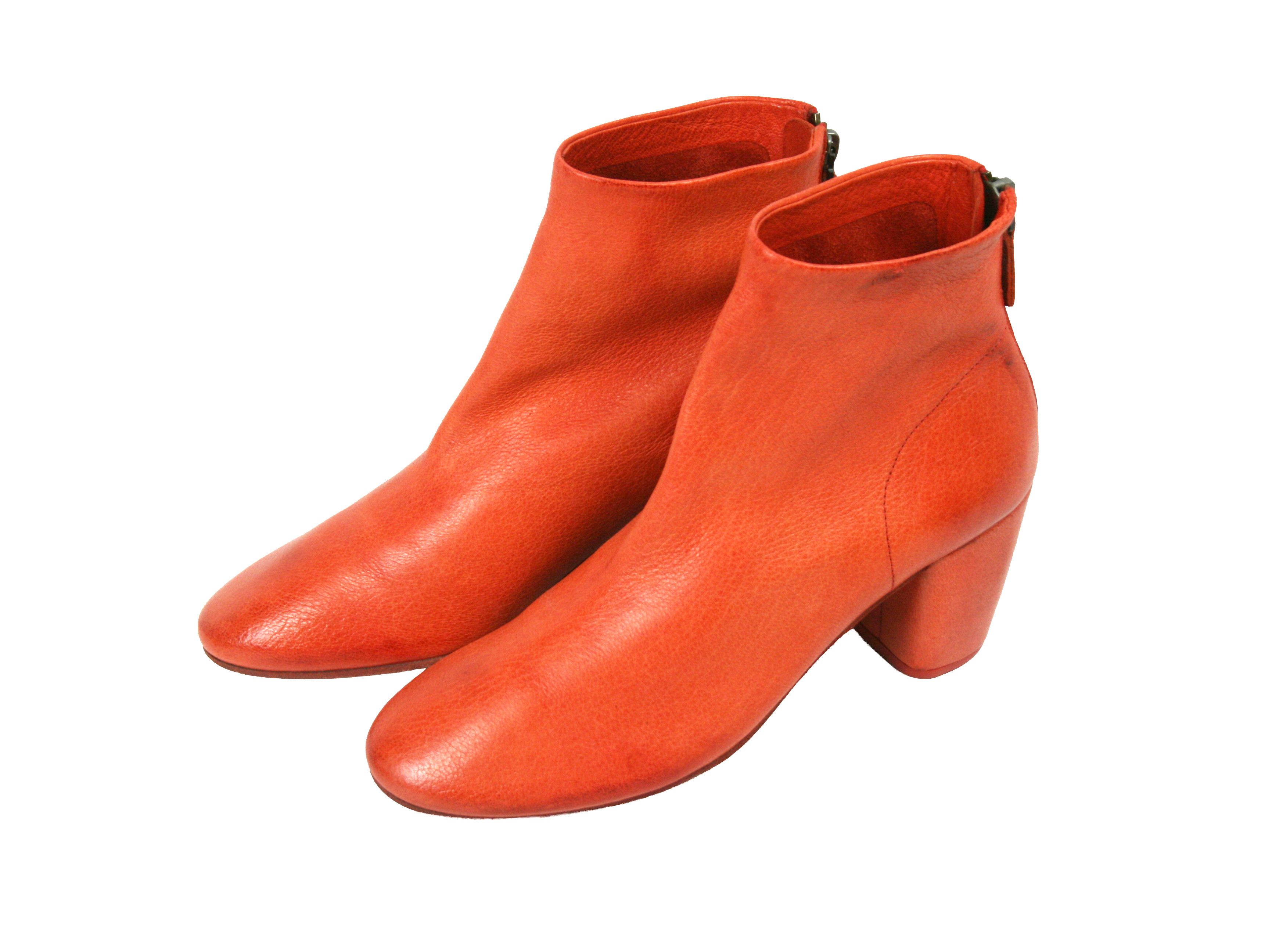 Marsell 2015 Ankle Heeled Leather Boots Size US 7 / IT 37 - 3 Thumbnail