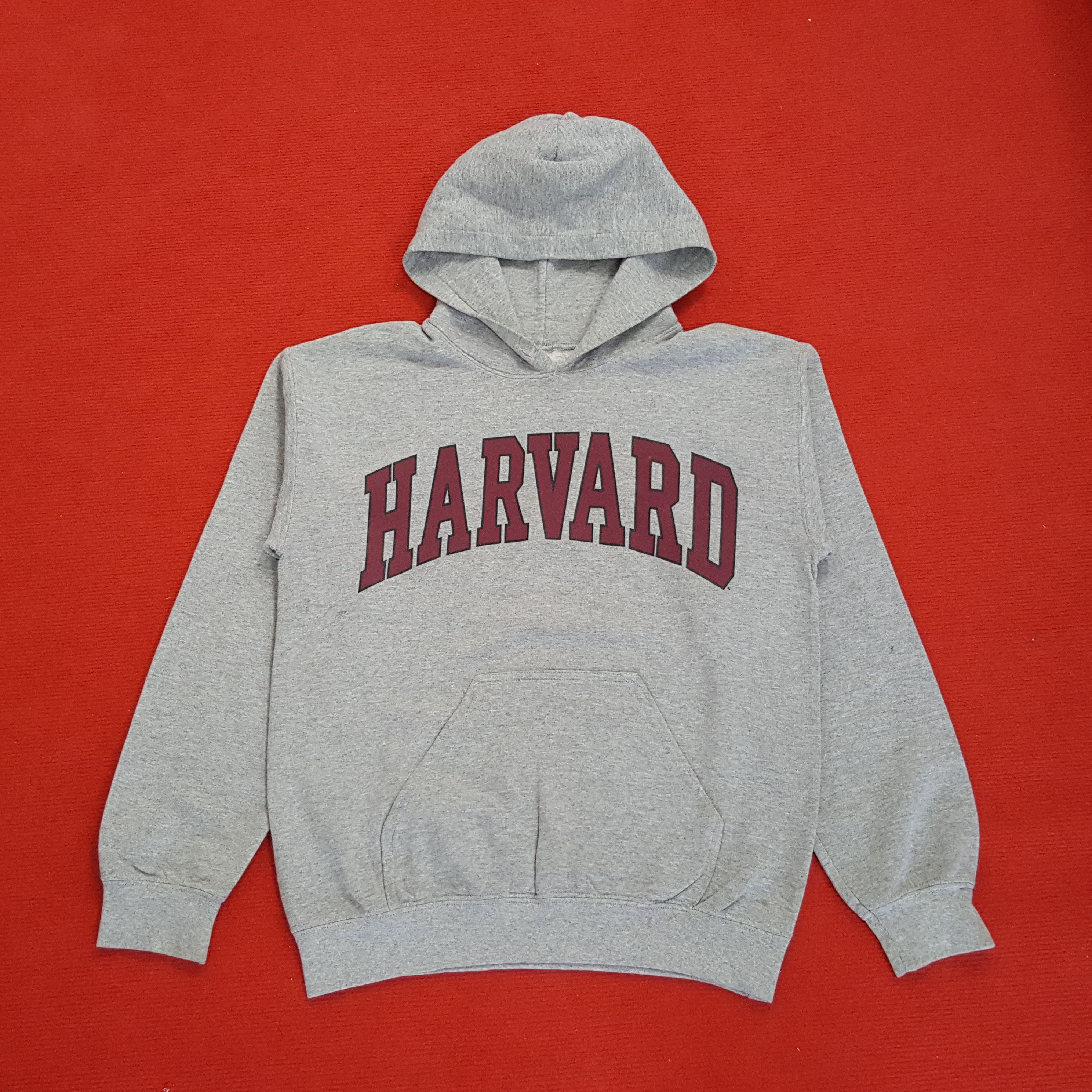 Vintage Harvard Spellout Design Streetwear Style Hoodies Size US S / EU 44-46 / 1 - 1 Thumbnail