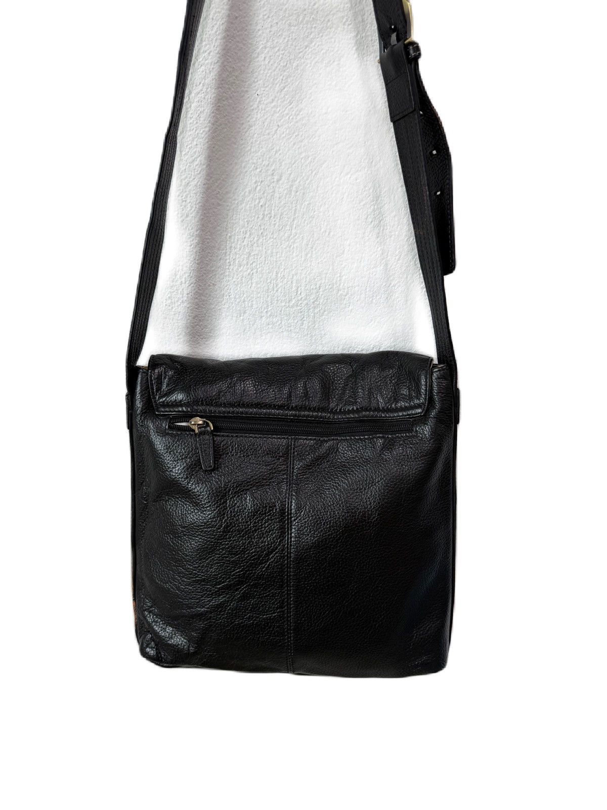 If Six Was Nine Vintage Japanese Brand Club Jundain Genuine Leather Bag Size ONE SIZE - 4 Thumbnail
