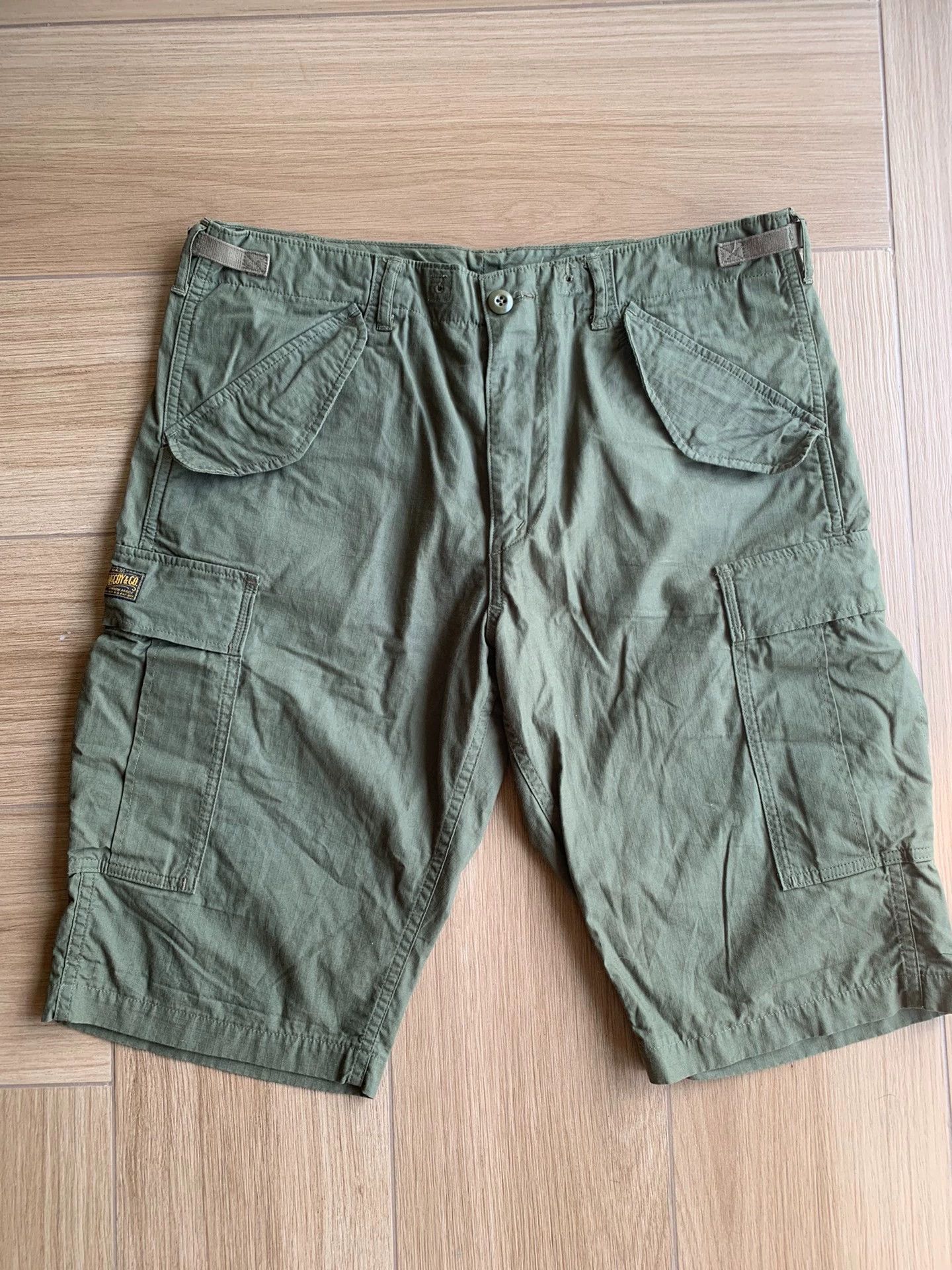 TOYS McCOY TOYS MCCOY Vintage Military Cotton Work Short 36 Size US 36 / EU 52 - 1 Thumbnail