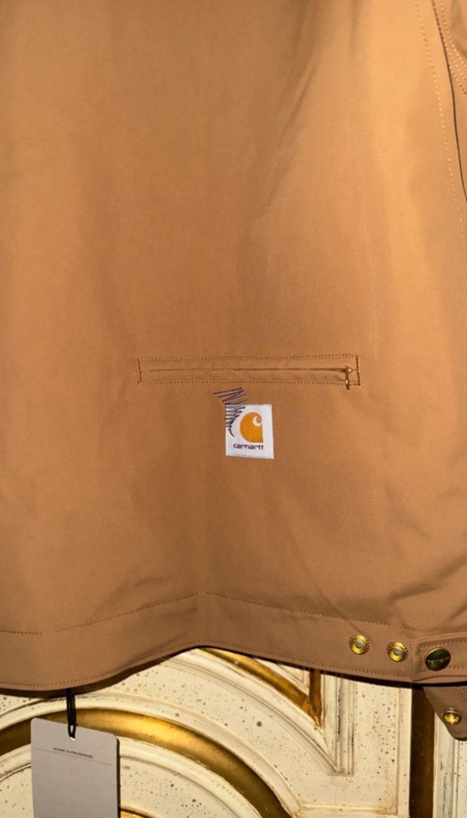 Carhartt Wip Carhartt WIP X Invincibile Reversible Detroit Jacket Max Size US XL / EU 56 / 4 - 6 Thumbnail