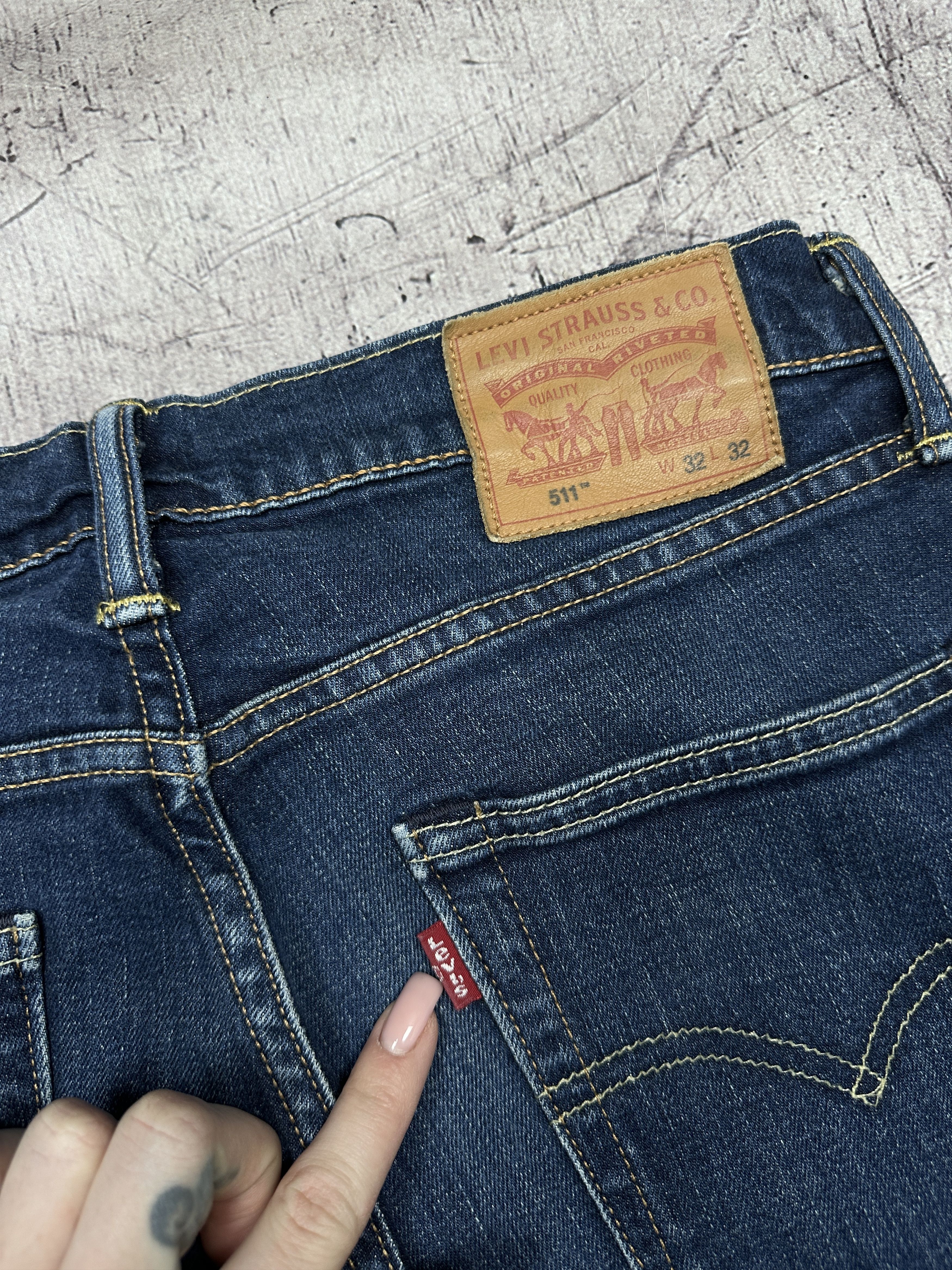 Levi's Levi's 511 Mens Denim Pants Jeans Size 32 x 32 Size US 32 / EU 48 - 3 Thumbnail
