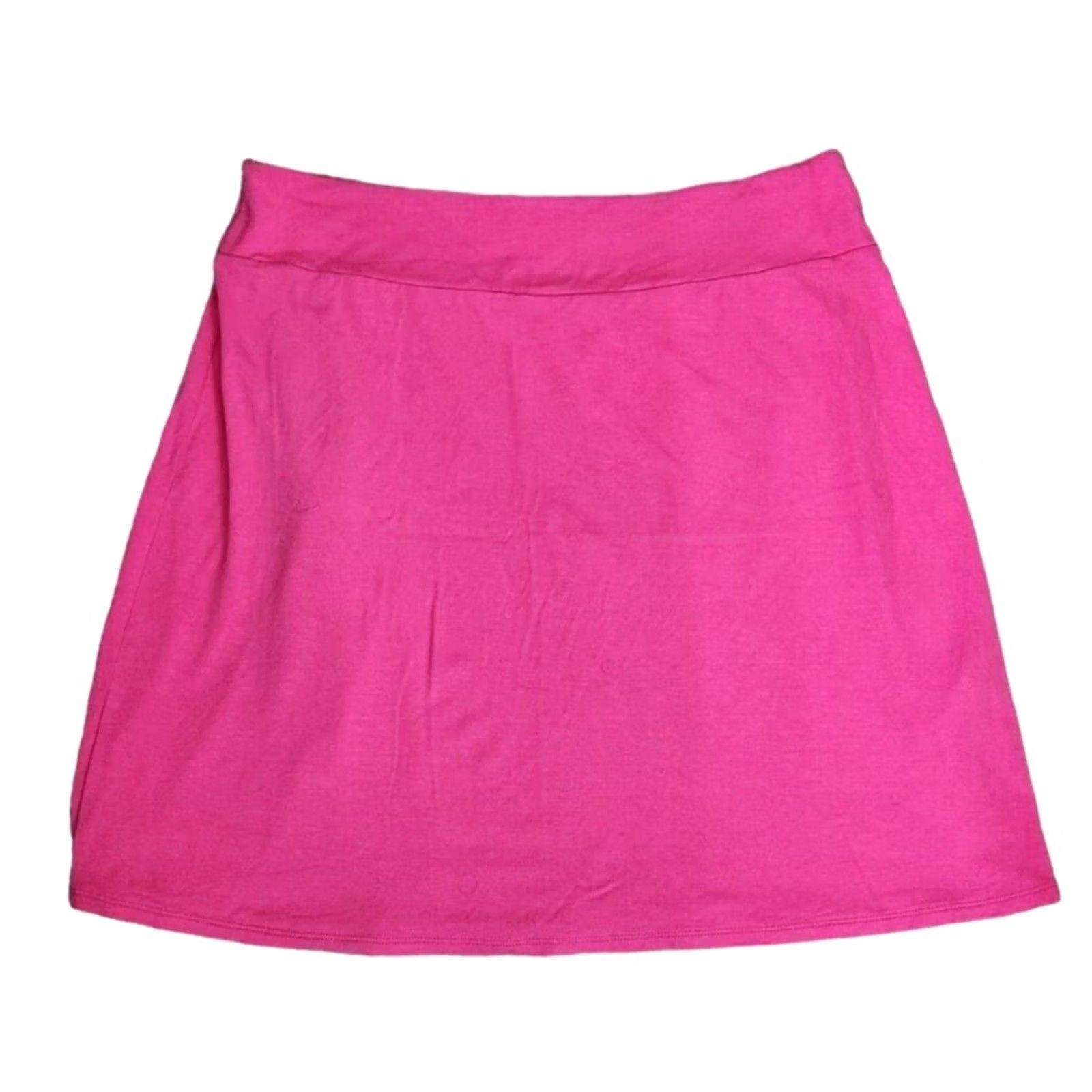 Tommy Bahama Tommy Bahama Skirt Womens L Solid Pink Viscose Spandex Jersey Knee Length Stretch Pencil Bareroga? Size L / US 10 / IT 46 - 2 Thumbnail