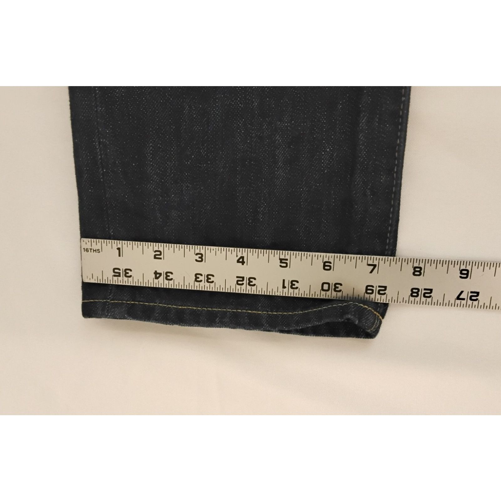 Sid Mashburn Sid Mashburn Men's Jeans Size 35x32 Dark Wash Button Fly USA Size US 35 - 8 Thumbnail