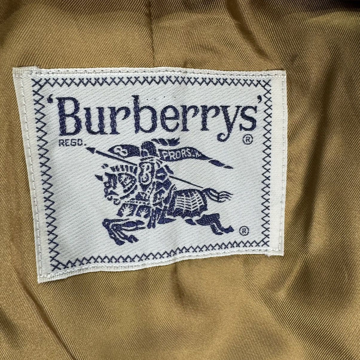 Burberry × Burberry Prorsum × Vintage ☀️BURBERRYS NOVA CHECK TRENCH COAT JACKET Size M / US 6-8 / IT 42-44 - 9 Thumbnail