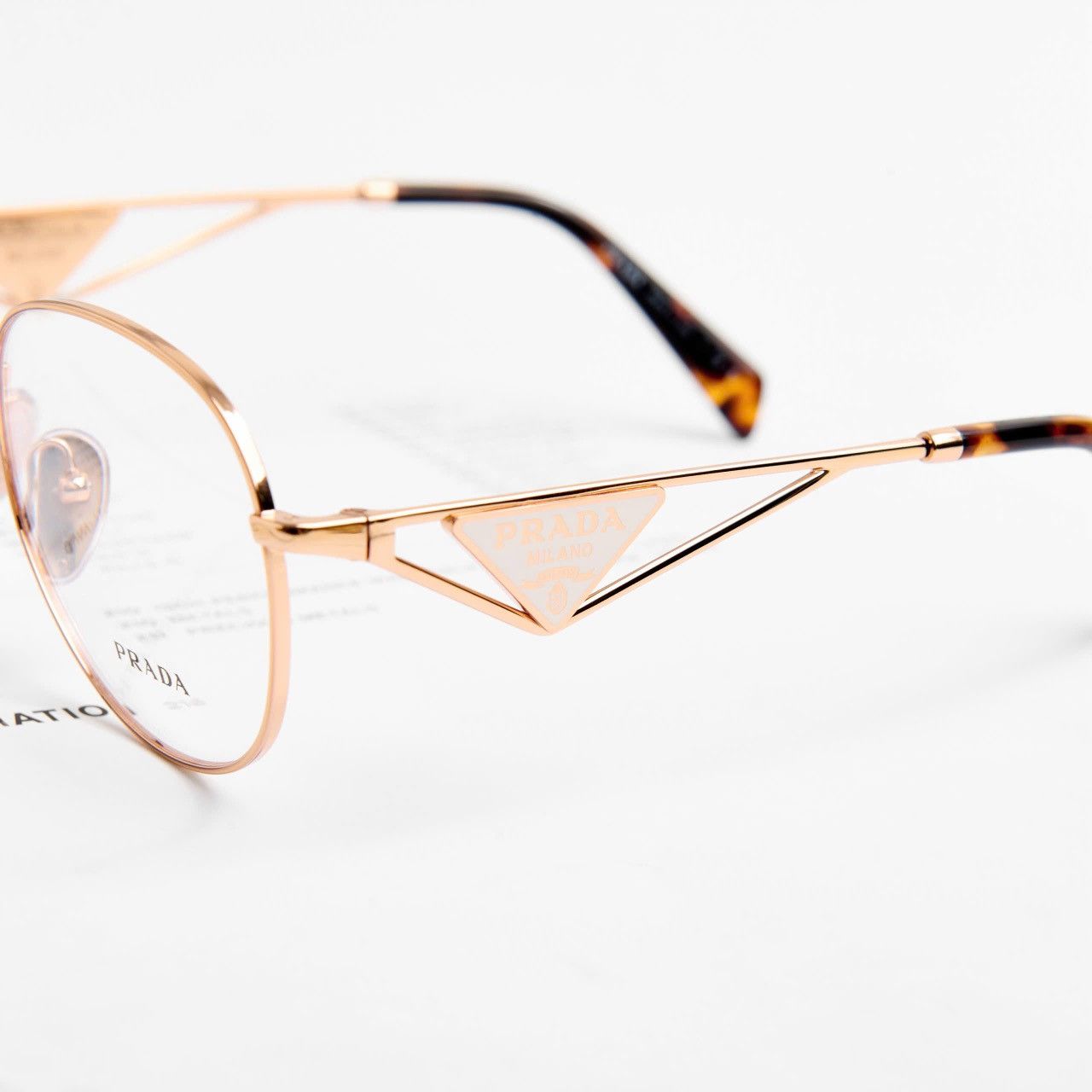 Prada PRADA 0PR A50V SVF1O1 GLASSES Size ONE SIZE - 3 Thumbnail