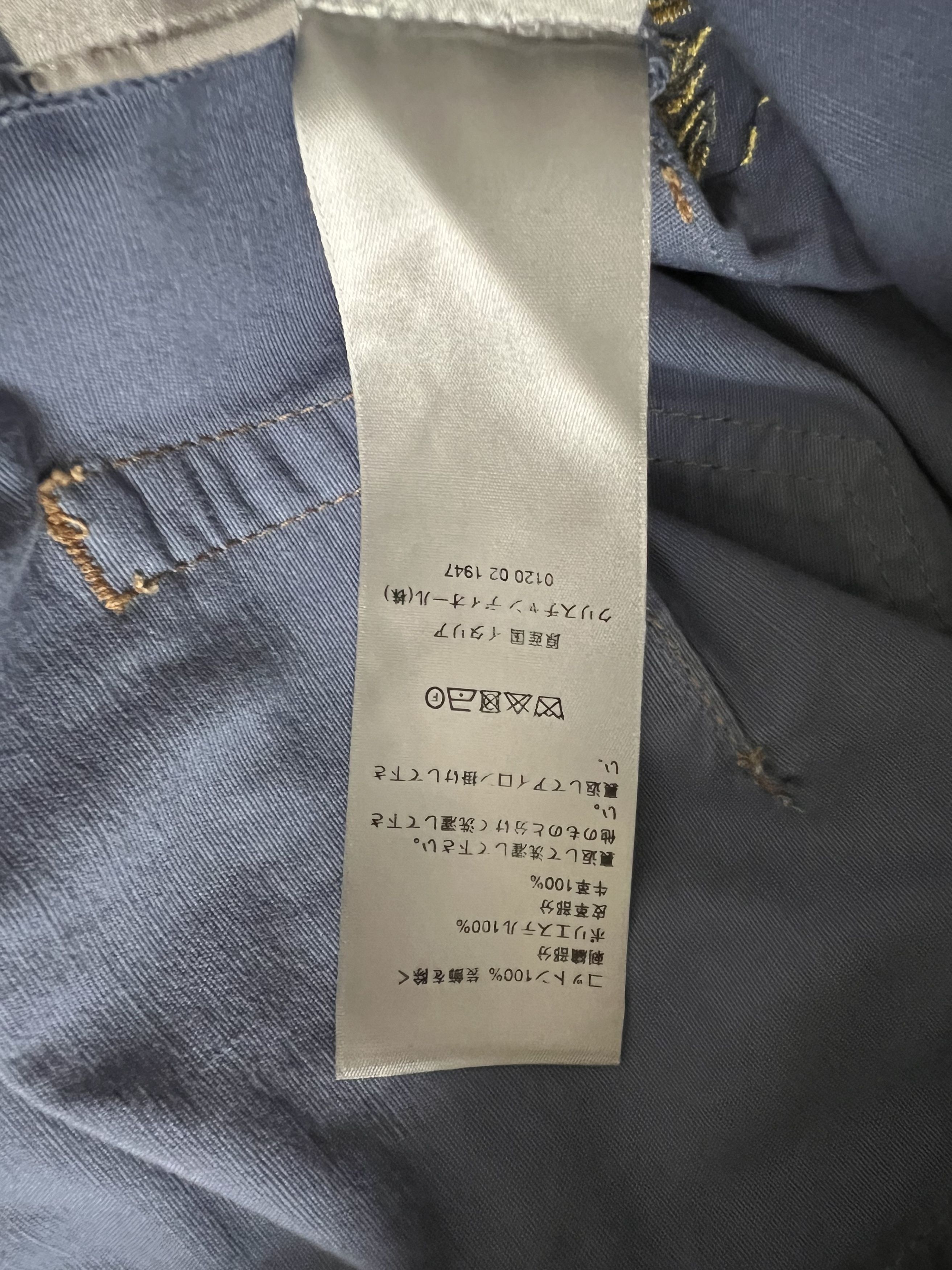 Dior Dior Jeans Embroidery AsteroDior Size US 31 - 22 Thumbnail
