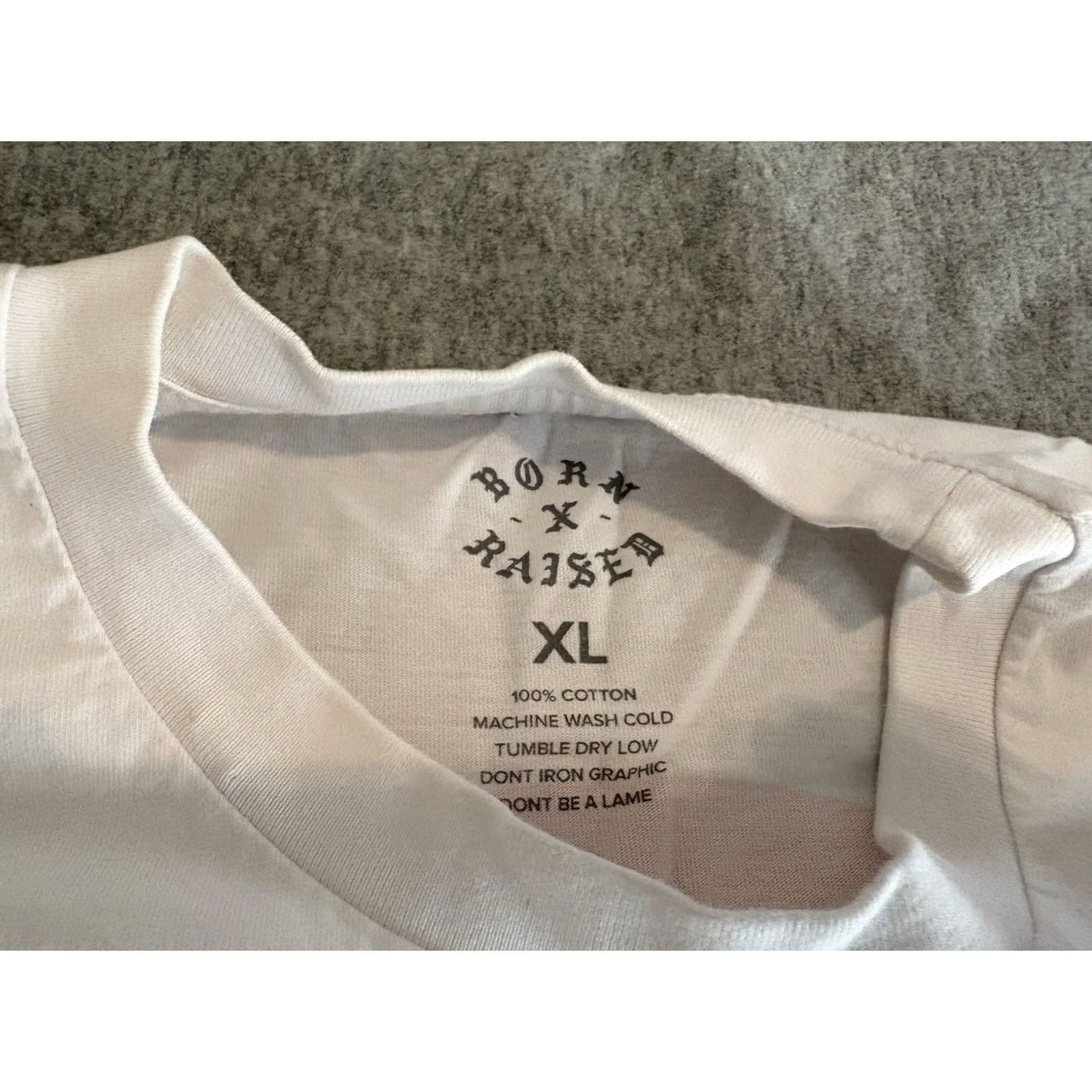 Born X Raised VINTAGE Born X Raised CHAKA Do Not Enter White T-Shirt Graffiti Mens XL Size US XL / EU 56 / 4 - 3 Thumbnail