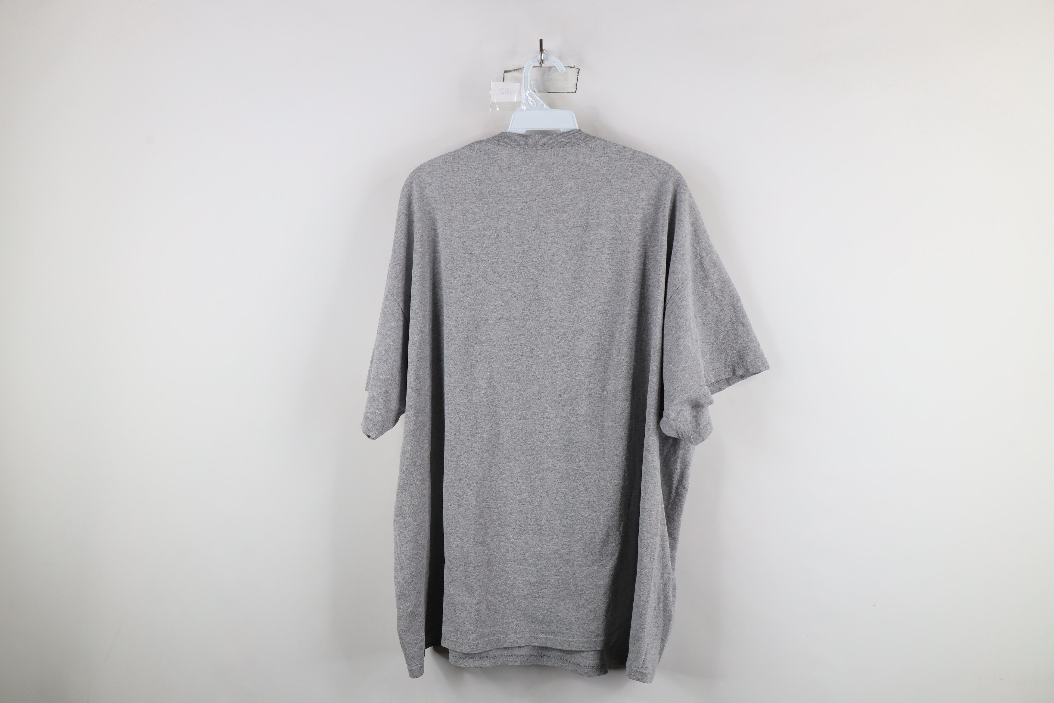 Nike × Vintage Vintage Nike Air Max Travis Scott Big Swoosh T-Shirt Gray Size US XXL / EU 58 / 5 - 8 Thumbnail