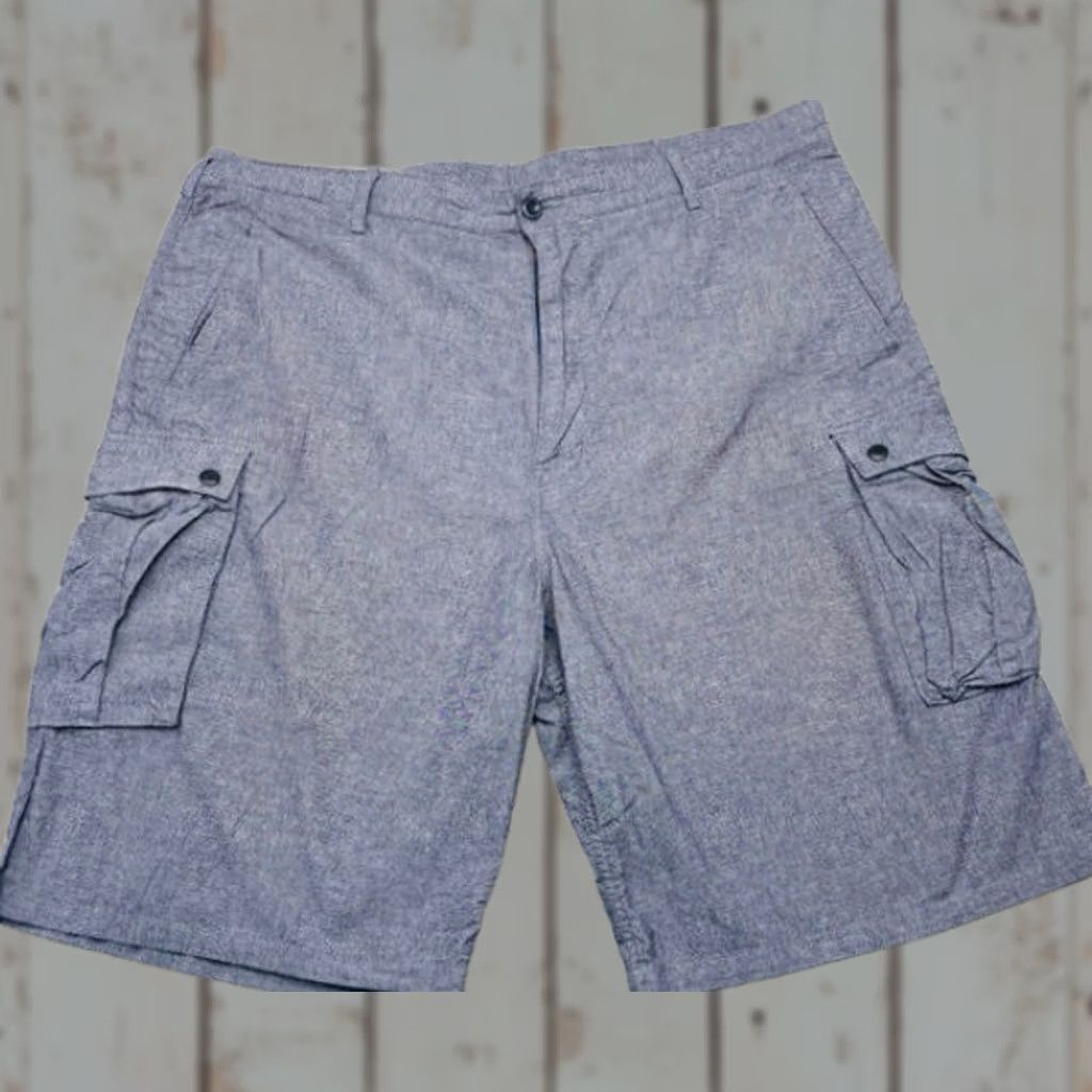 Levi's VINTAGE Levi's Carrier Cargo Shorts Mens 40x12 Gray 100% Cotton 4186 Size US 40 / EU 56 - 1 Thumbnail