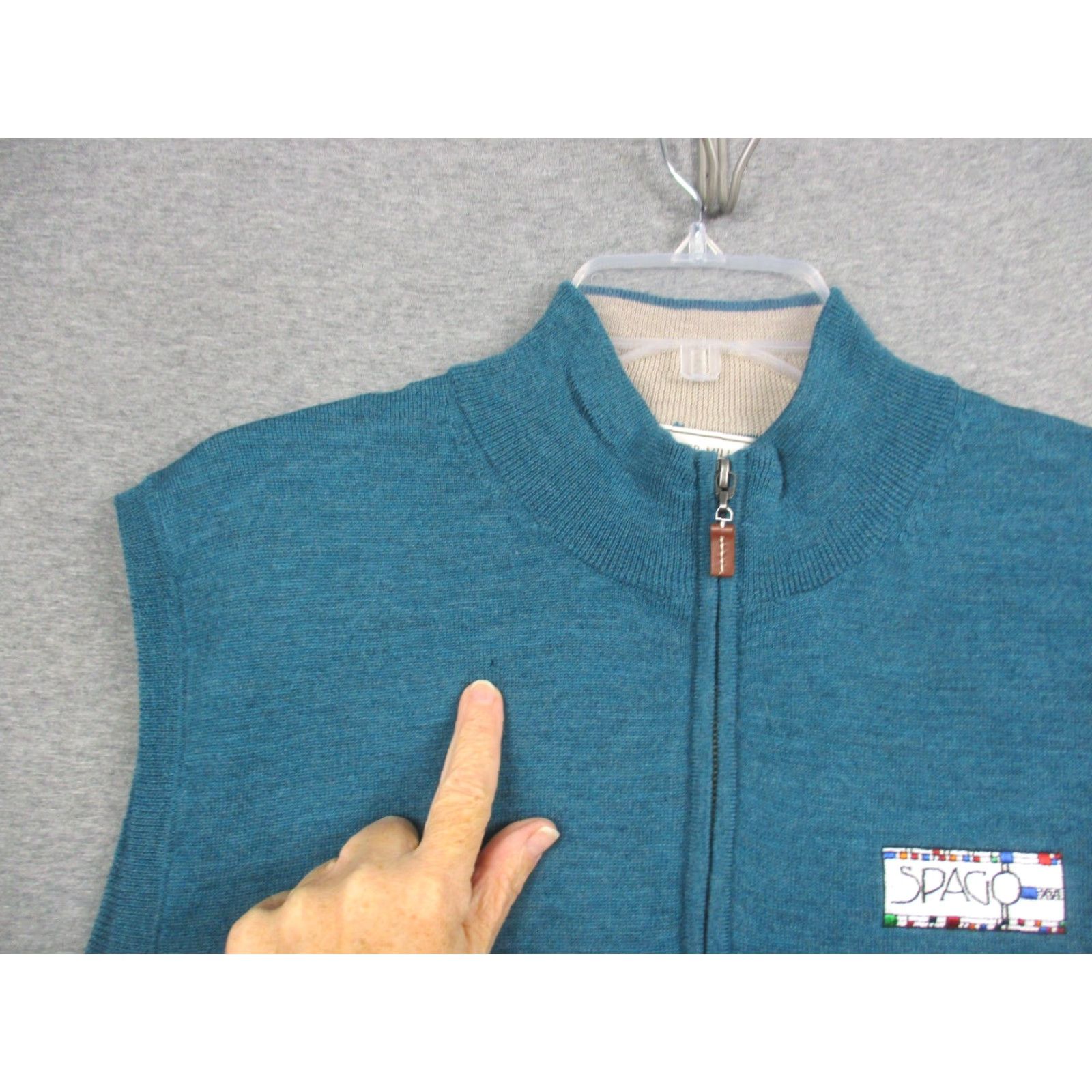 Peter Millar Peter Millar Sweater Vest XL Merino Wool Green Vest Men XL Green Peter Millar Wool Merino Vest - Size US XL / EU 56 / 4 - 5 Thumbnail