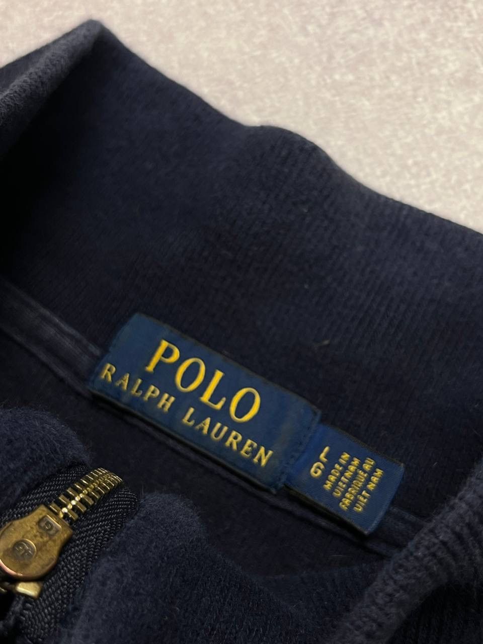 Polo Ralph Lauren Vintage Polo Ralph Lauren Quarter Zip Sweater L Size US L / EU 52-54 / 3 - 4 Thumbnail