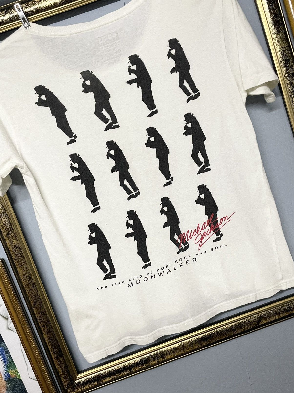 PPFM Vintage Designer PPFM x Michael Jackson King Of Pop Tshirt Size US S / EU 44-46 / 1 - 7 Thumbnail