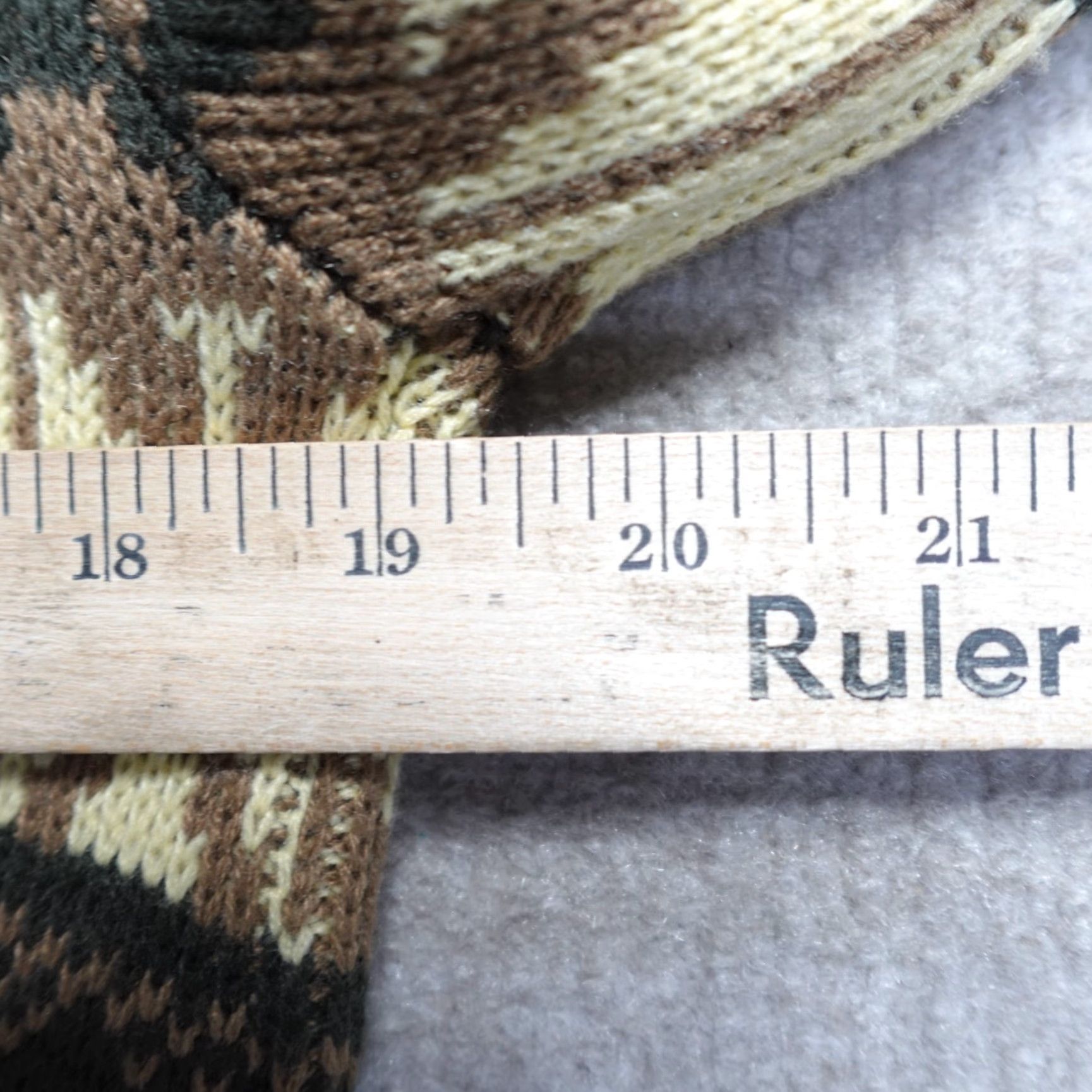 Vintage VINTAGE Sweater Cardigan Full Zip M Brown Acrylic Knit Geometric Geometric USA United States Mens Cardigan Full Zip Brown M Mens American Vintage Size US M / EU 48-50 / 2 - 7 Thumbnail