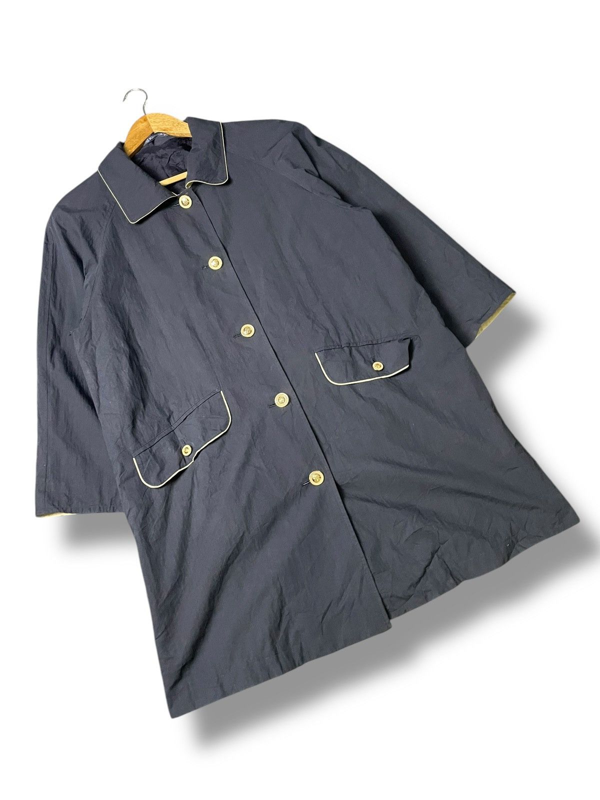 DAKS × Japanese Brand × Vintage Vintage DAKS Oversized Top Coat (75) Size US S / EU 44-46 / 1 - 4 Thumbnail