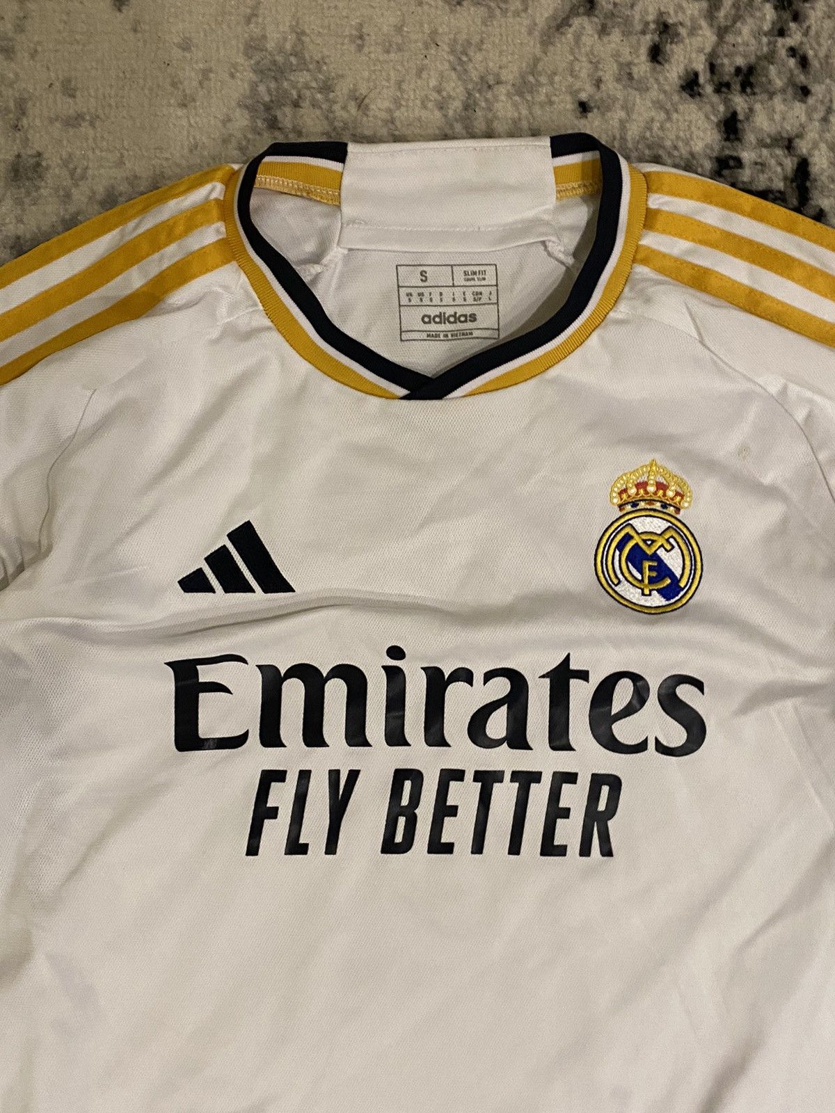 Adidas Real Madrid Vinicius Jr Adidas Jersey 7 White Home Kit S Size US S / EU 44-46 / 1 - 4 Thumbnail