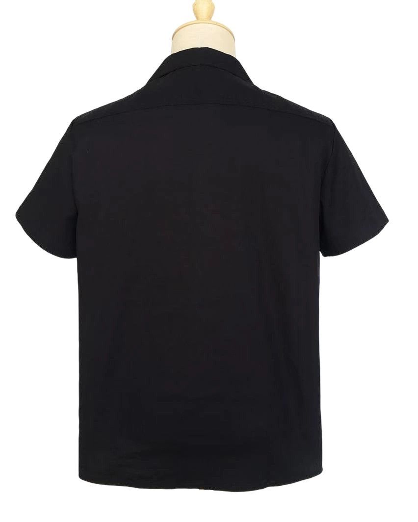 Other Black Men Shirts Solid Color Workshirt Printed On The Pocket Size US XXL / EU 58 / 5 - 4 Thumbnail