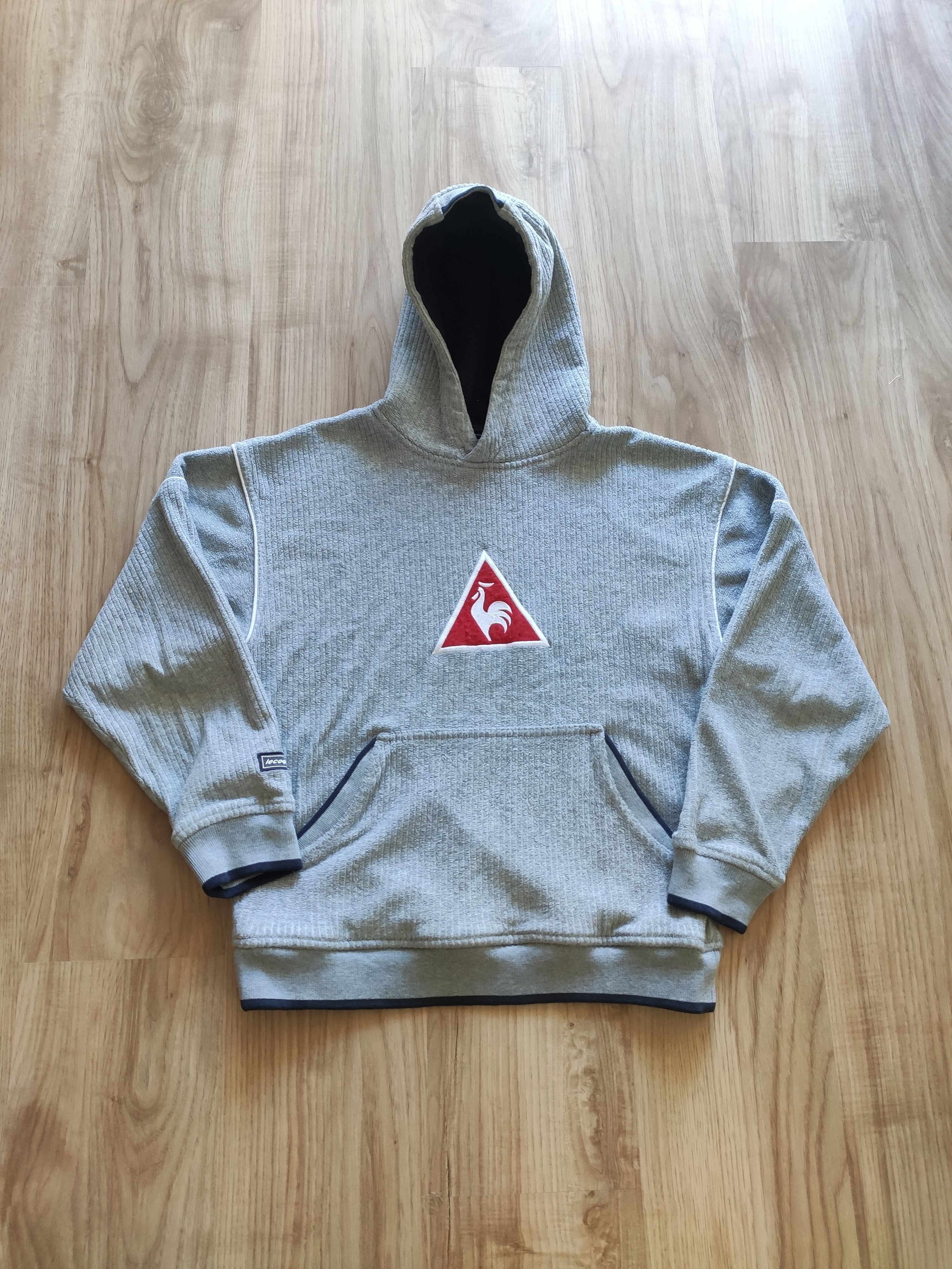 Le Coq Sportif × Vintage Vintage Le Coq Sportif boxy hoodie unisex men Size US S / EU 44-46 / 1 - 1 Thumbnail