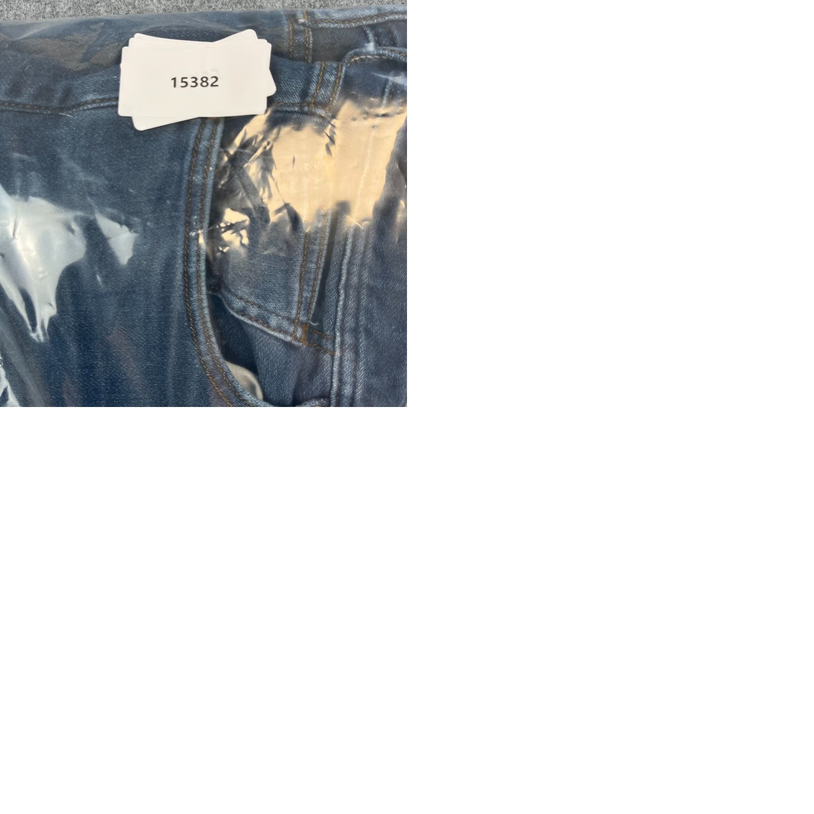 Armani Exchange Armani Exchange Jeans Slim Tapered 33 34 Dark Wash Blue Stretch J13 Mens Denim 5-Pocket Size US 33 - 9 Thumbnail