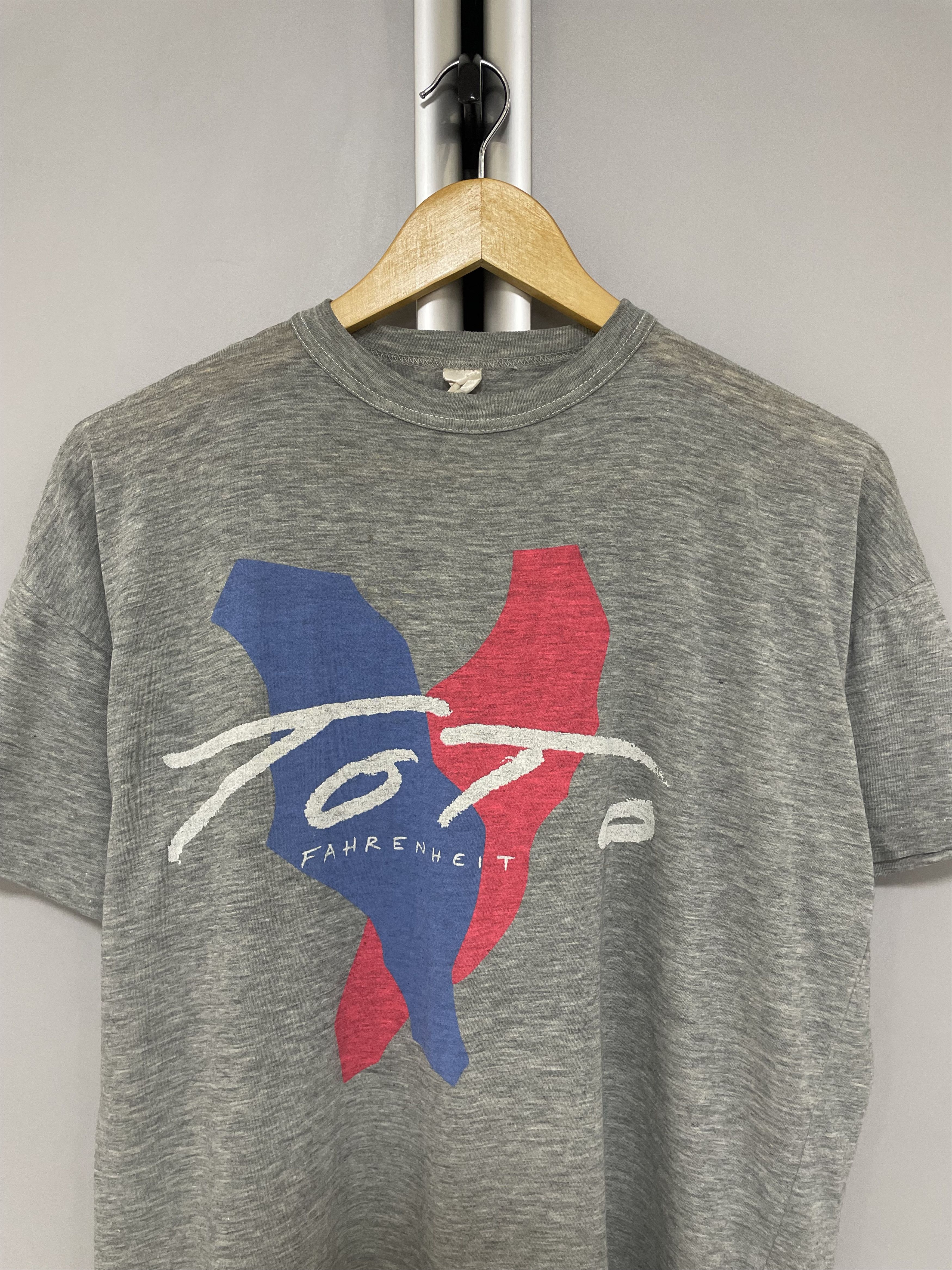Band Tees TOTO Fahrenheit 1987 European Tour Vintage T-Shirt Band Tee Size US M / EU 48-50 / 2 - 5 Thumbnail