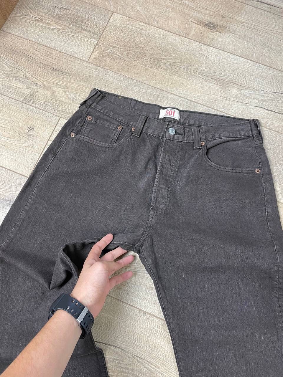 Levi's × Vintage Vintage Levi’s 501 Brown Denim Jeans Pants Size 33 Size US 33 - 8 Thumbnail