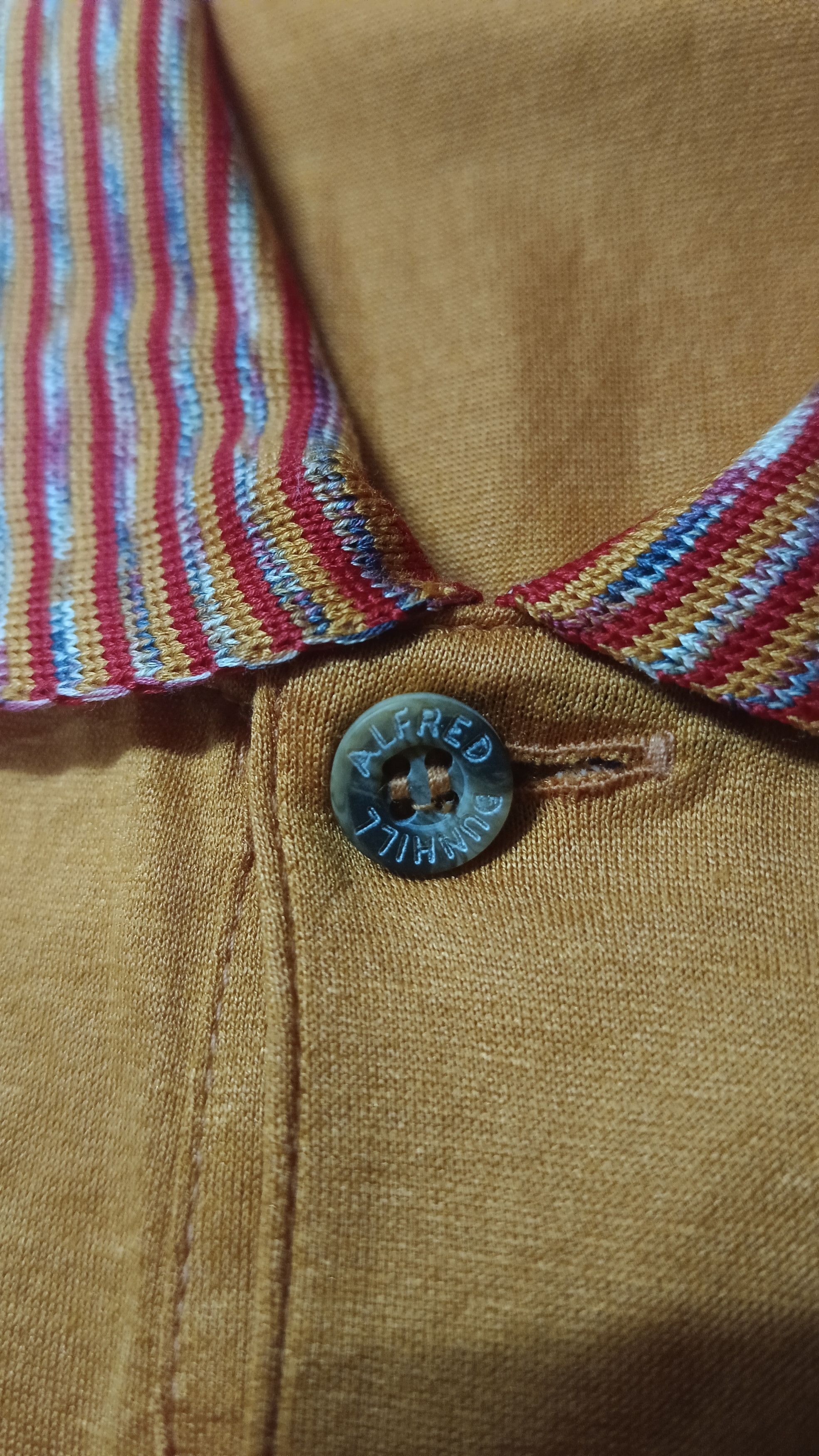 Alfred Dunhill × Vintage Vintage Dunhill Polo Shirt Size US L / EU 52-54 / 3 - 5 Thumbnail