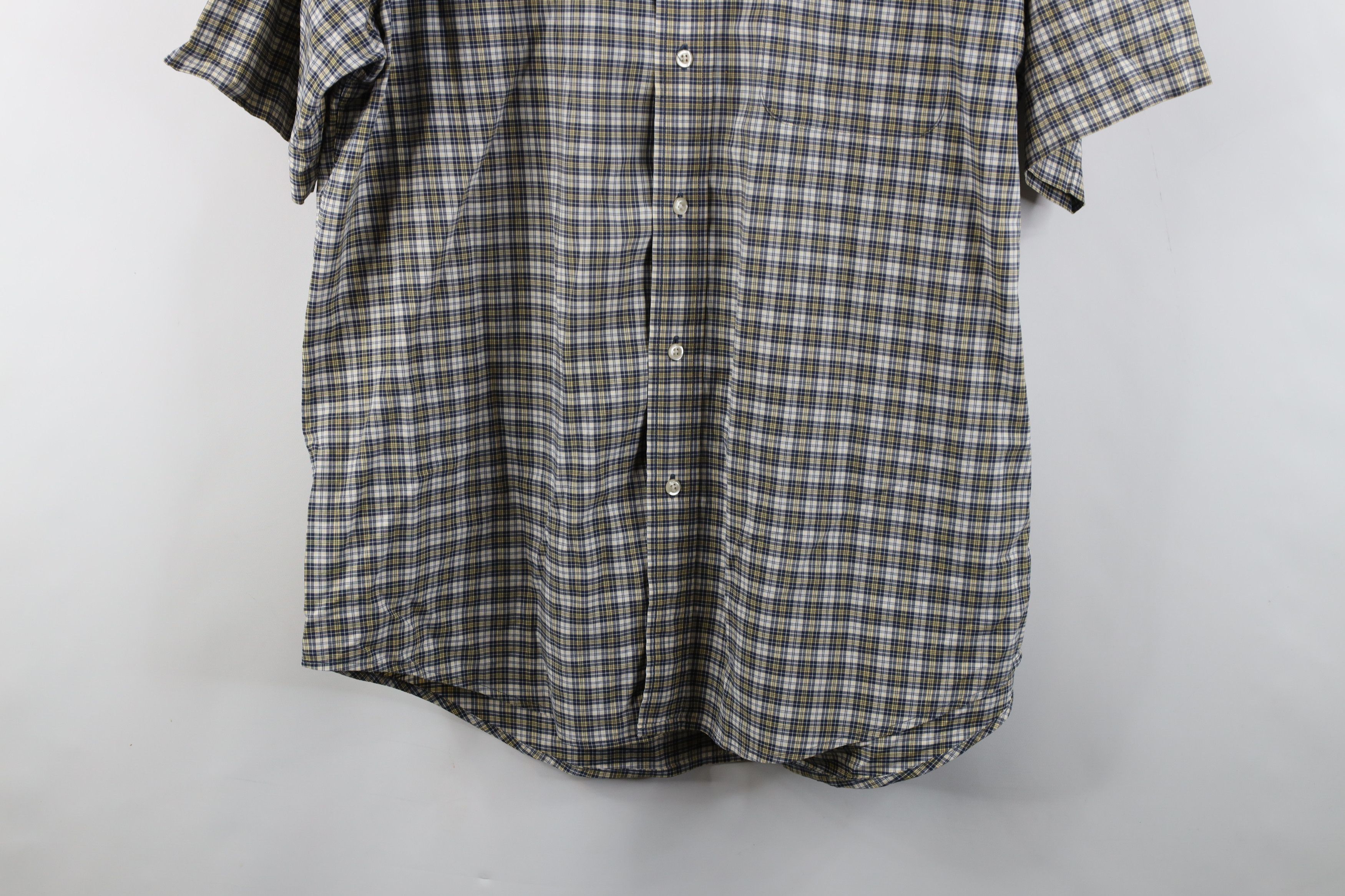 Tommy Hilfiger × Vintage Vintage 90s Tommy Hilfiger Short Sleeve Button Shirt Size US L / EU 52-54 / 3 - 3 Thumbnail
