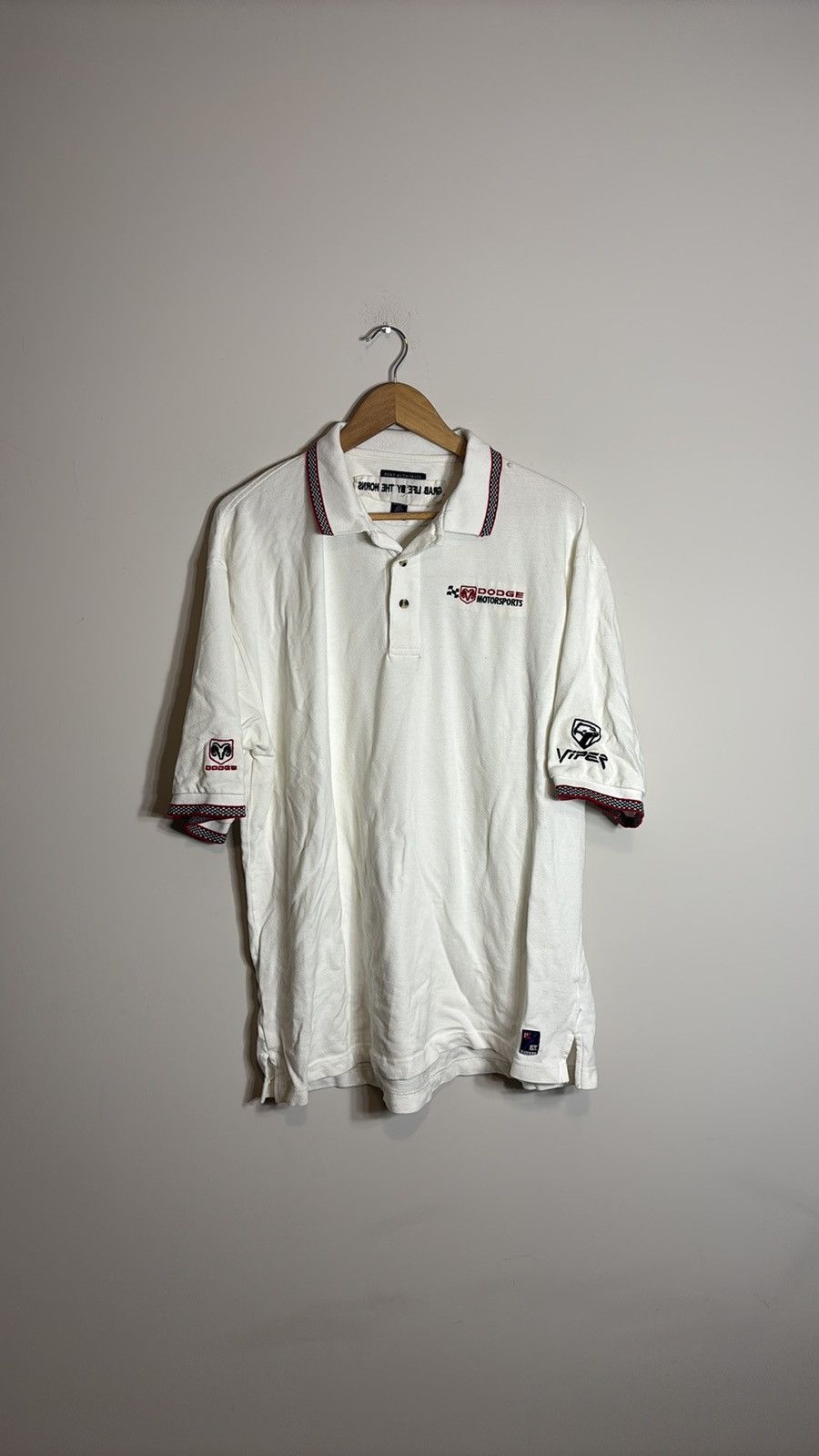 Vintage Vintage Dodge Viper Polo Shirt Size US XL / EU 56 / 4 - 1 Thumbnail