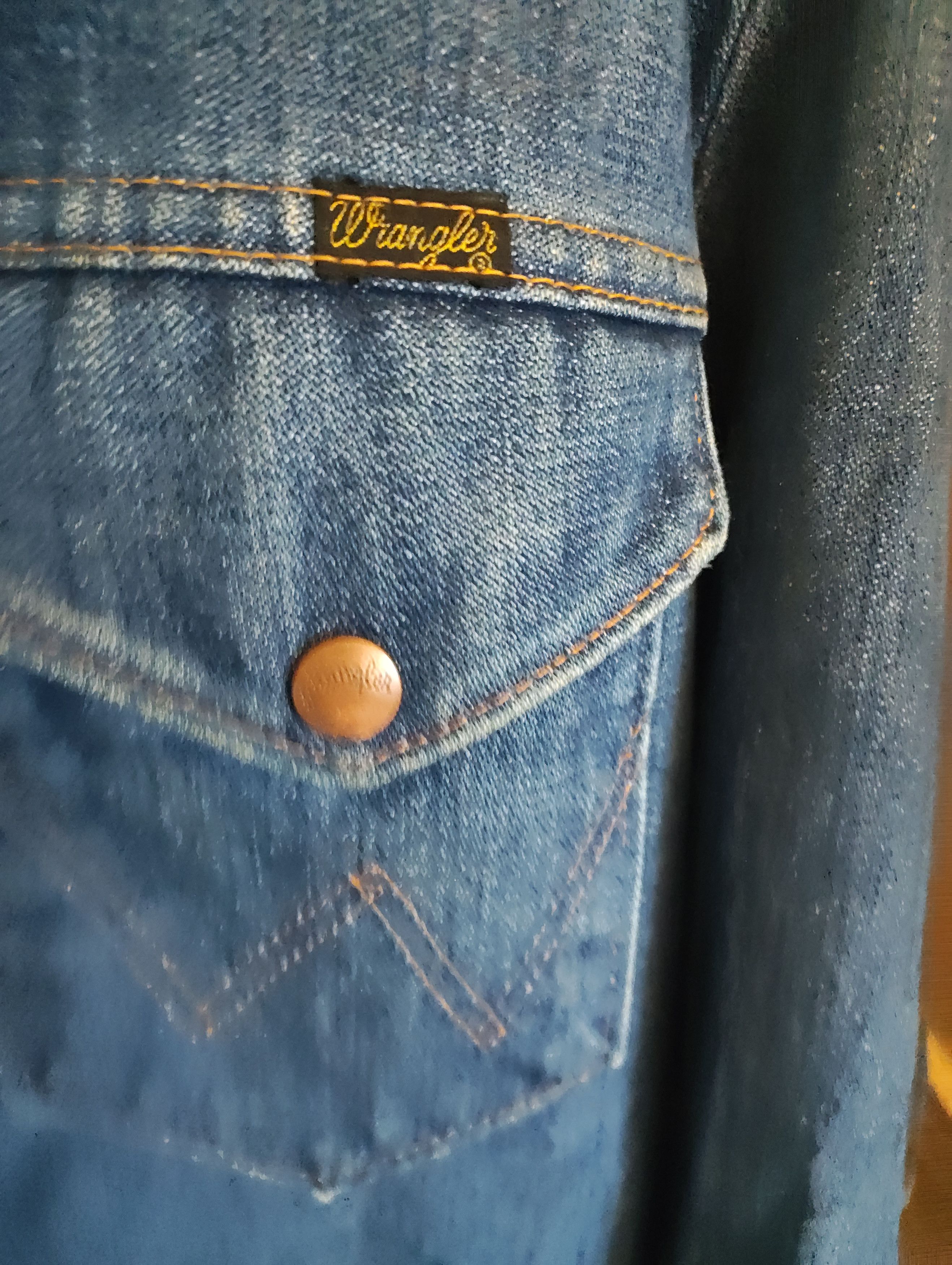 Wrangler Vintage Wrangler Sherpa lined jacket (70s/80s) Size US S / EU 44-46 / 1 - 4 Thumbnail