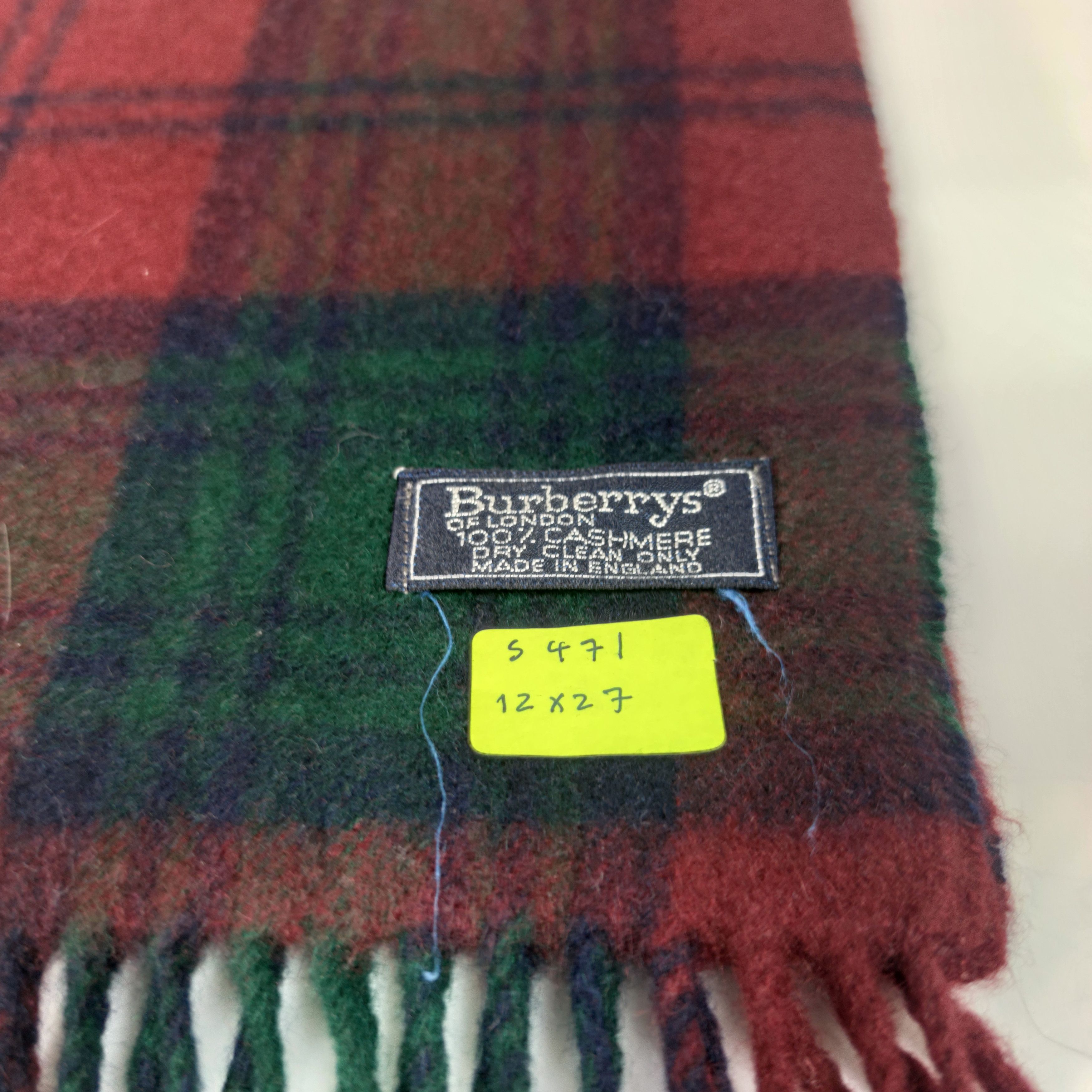 Burberry Burberry Scarf/Muffler/Cashmere S471 Size ONE SIZE - 4 Thumbnail