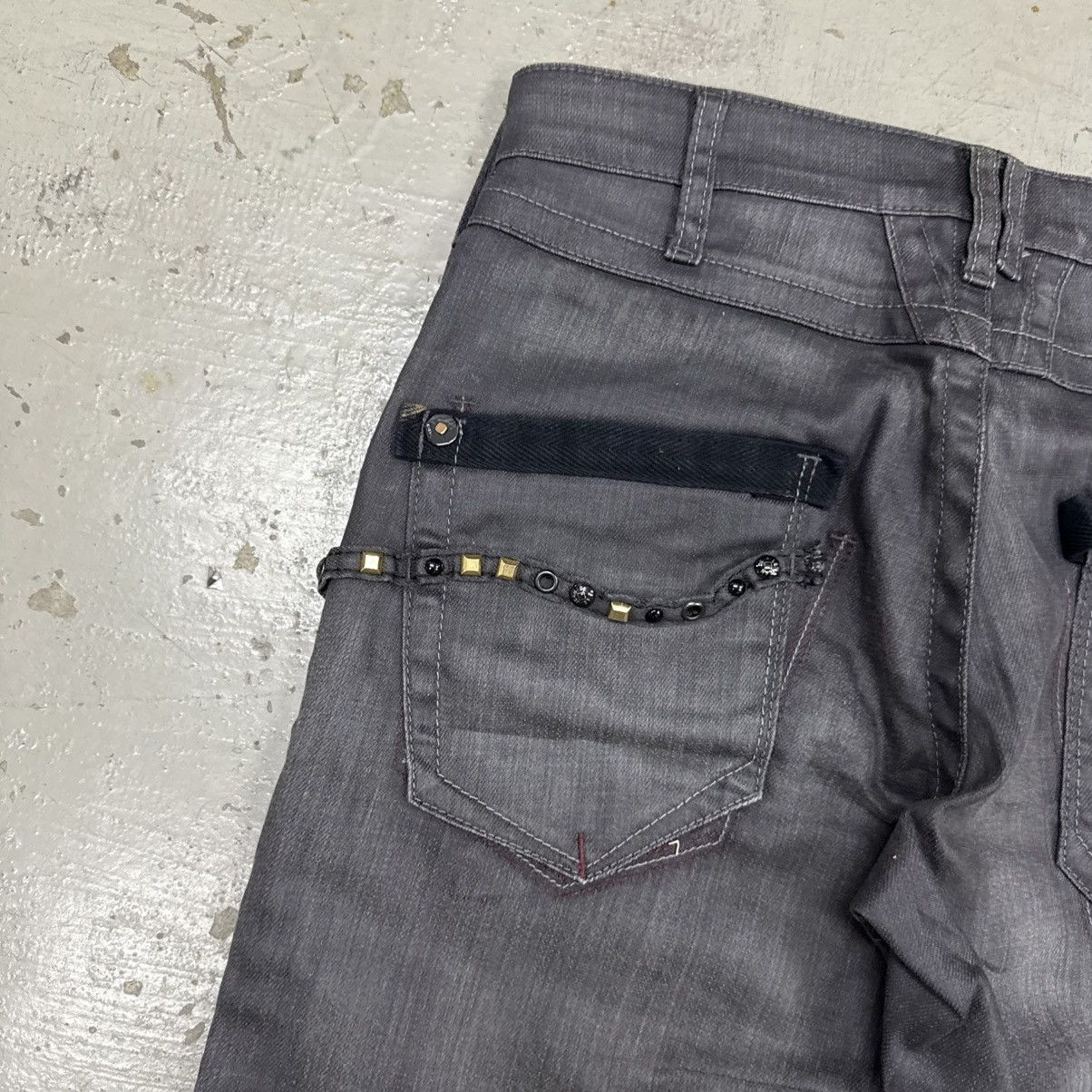 Marithe + Francois Girbaud Marithe Francois Girbaud Waxed Studded Punk Riot Pants Size US 32 / EU 48 - 15 Thumbnail