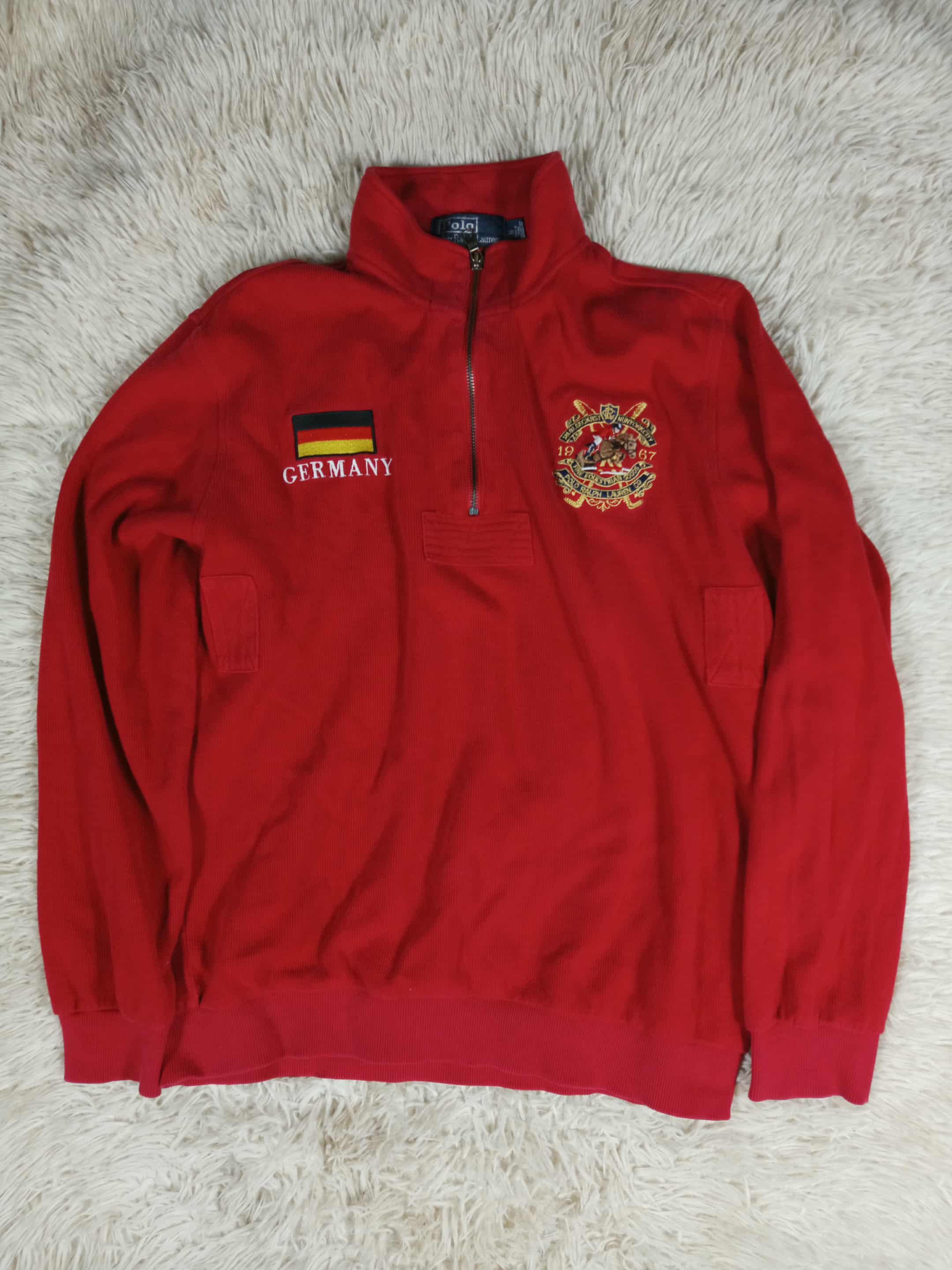 Polo Ralph Lauren Ralph Lauren Quarter Zip Germany Size US M / EU 48-50 / 2 - 1 Thumbnail