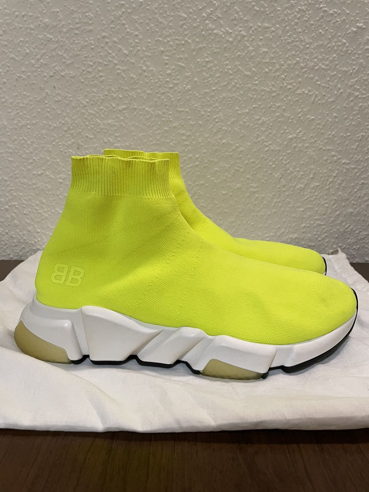Balenciaga Balenciaga Speed Trainers Neon Green Size US 8 / EU 41 - 2 Thumbnail