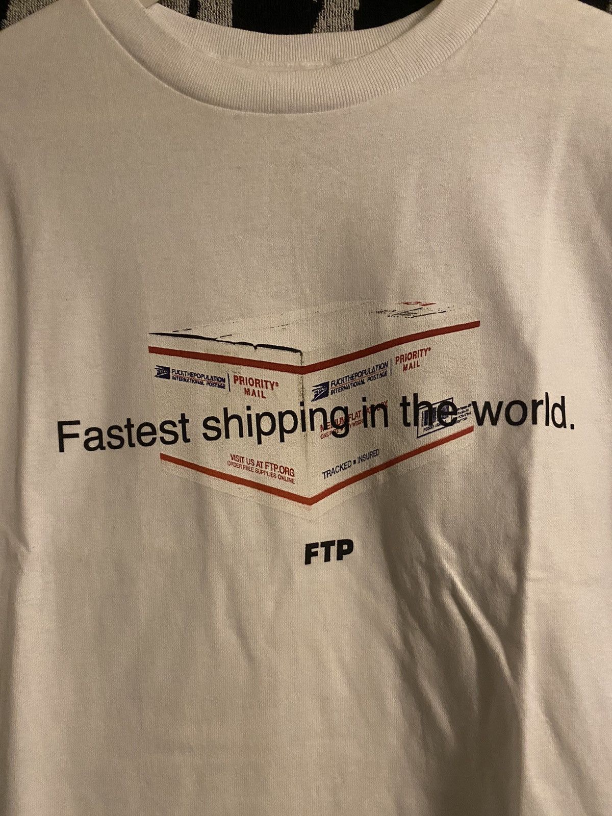 Fuck The Population FTP Fastest Shipping Tee Size US M / EU 48-50 / 2 - 2 Thumbnail