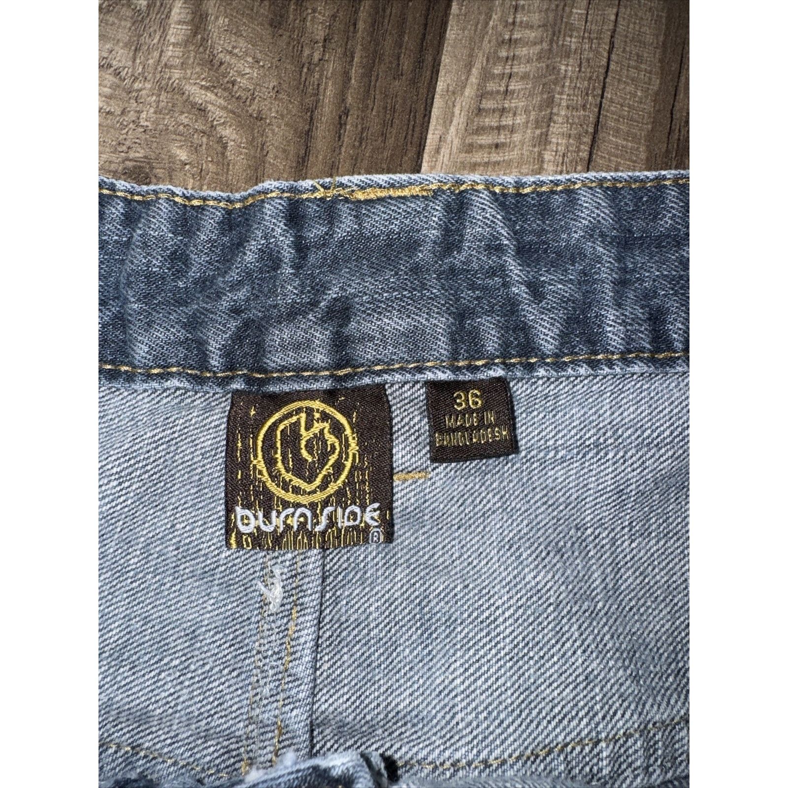Burnside Burnside Denim Jeans Blue Size 36x32 Size US 36 / EU 52 - 4 Thumbnail