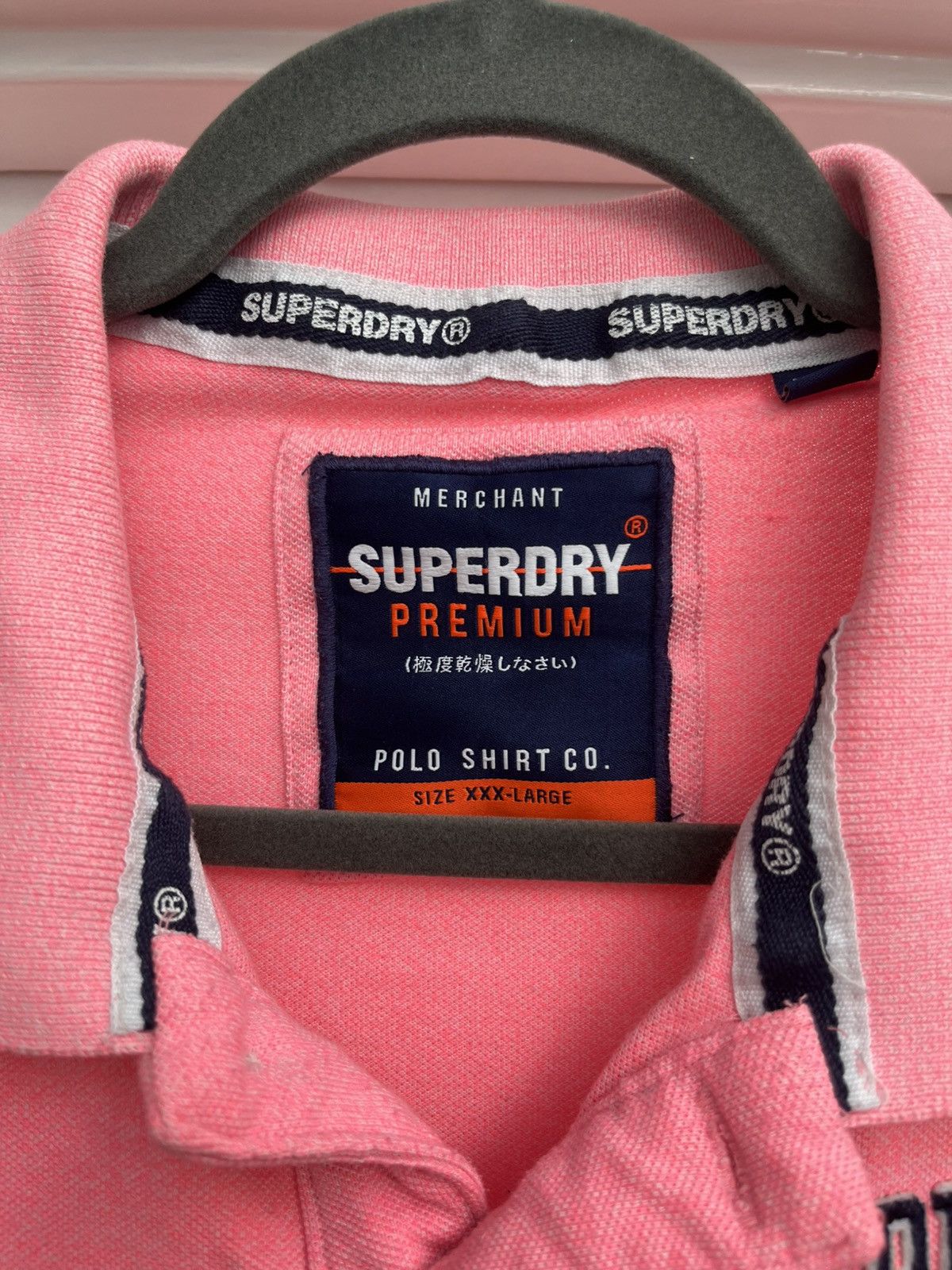 Superdry Superdry Men's Classic Superstate Pique Polo Shirt Size 3XL Size US XXL / EU 58 / 5 - 5 Thumbnail