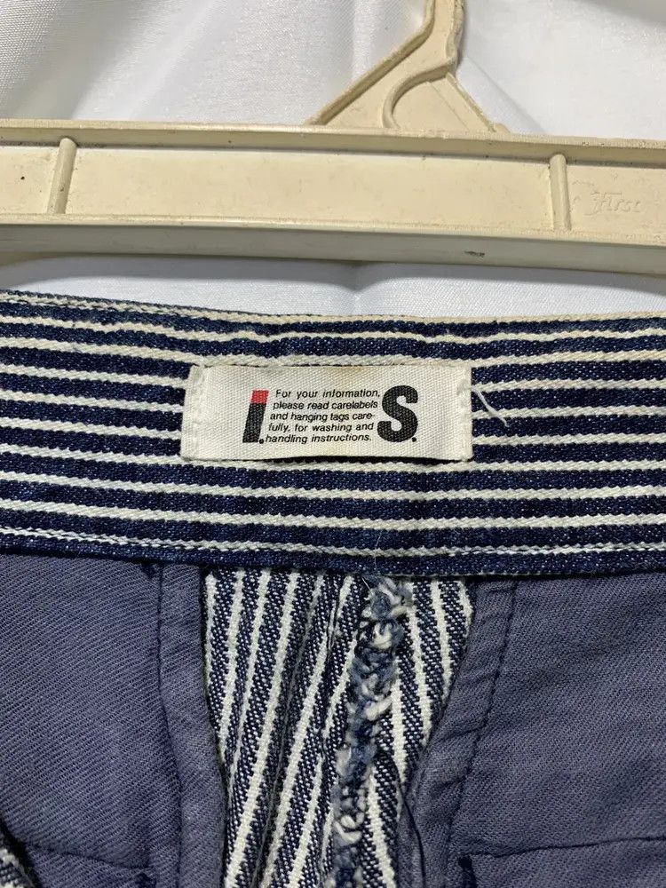 Issey Miyake Vintage Issey Miyake hickory stripe balloon denim pants Size 24" / US 00 / IT 34 - 9 Thumbnail