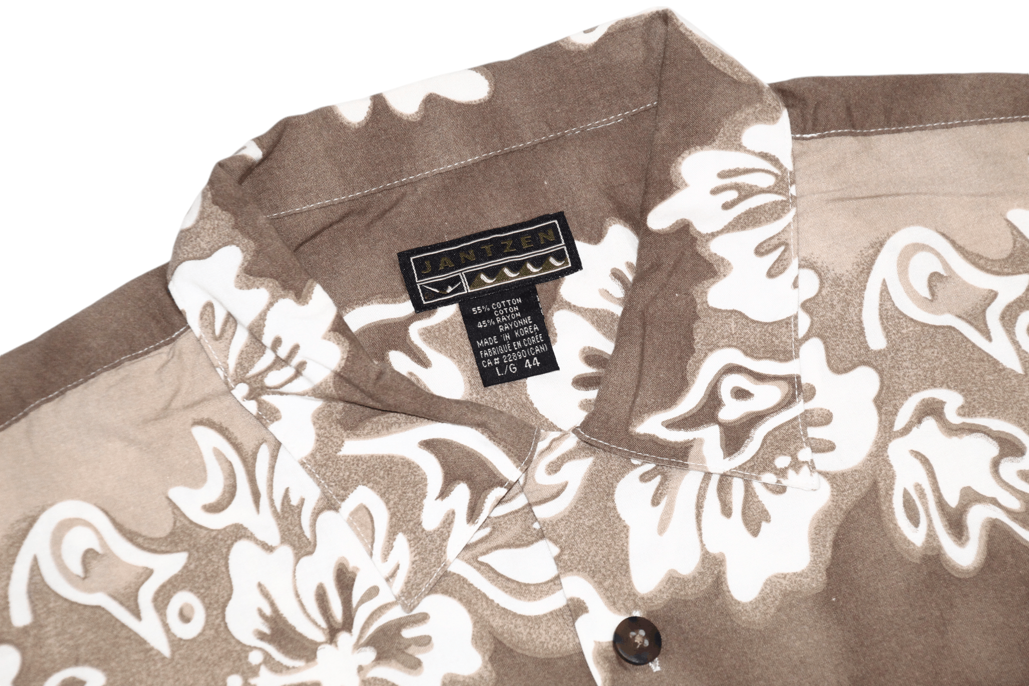 Jantzen RARE🔥Jantzen Cotton Rayon Floral Print Hawaiian Shirt Size US XL / EU 56 / 4 - 6 Thumbnail